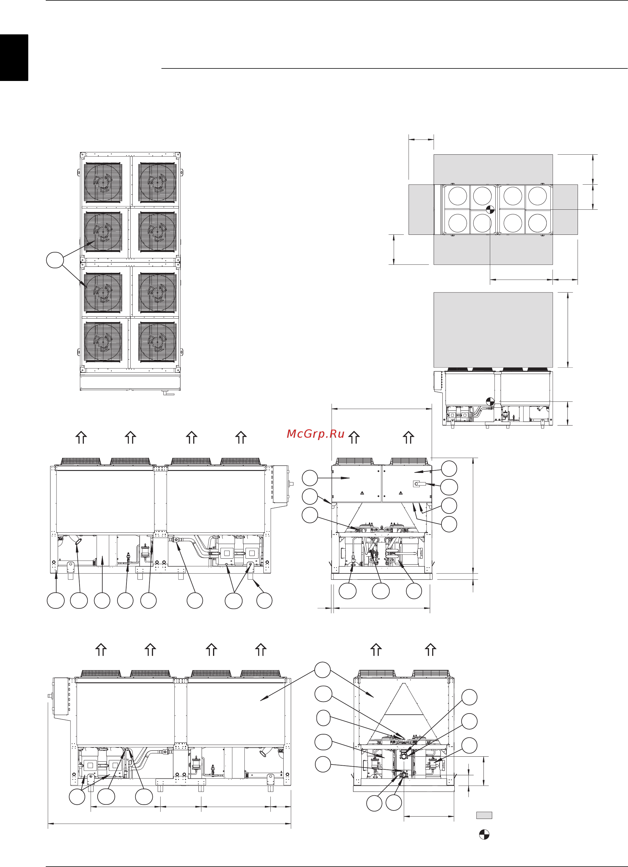Daikin EWYQ230DAYN [74/524] Outlook drawing ewyq230 250dayn n