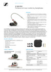Sennheiser IE 500 PRO Спецификация