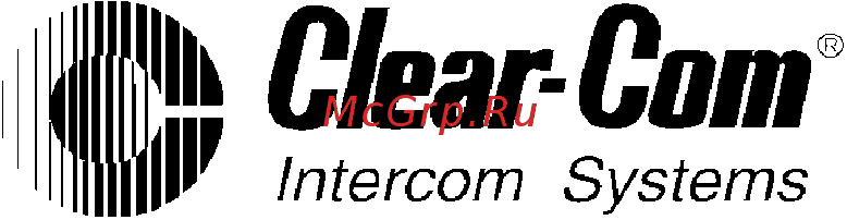 Clear-Com RM-220 Руководство пользователя онлайн