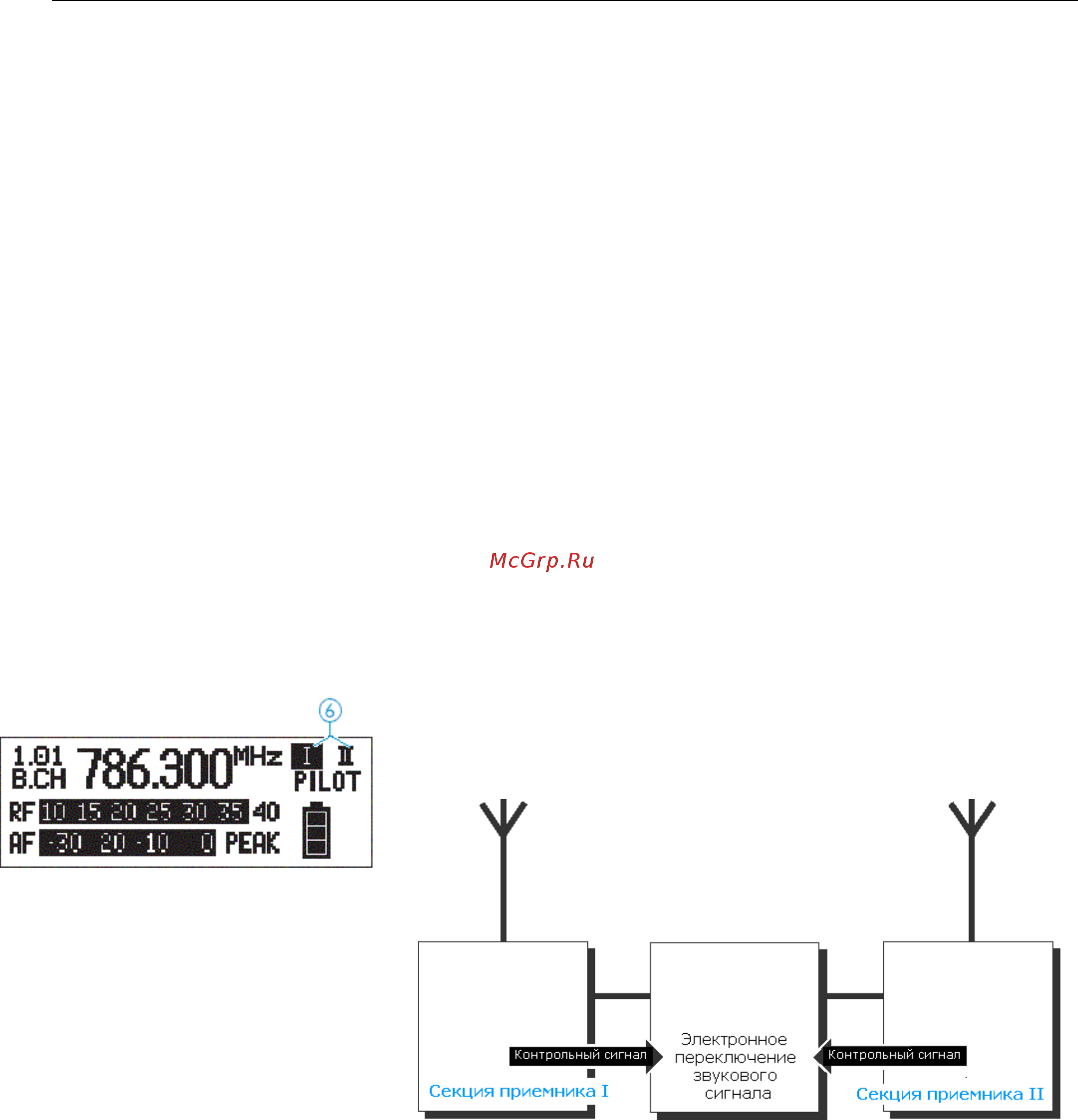 Sennheiser EM-550 G2 [31/33] Разнесенный прием