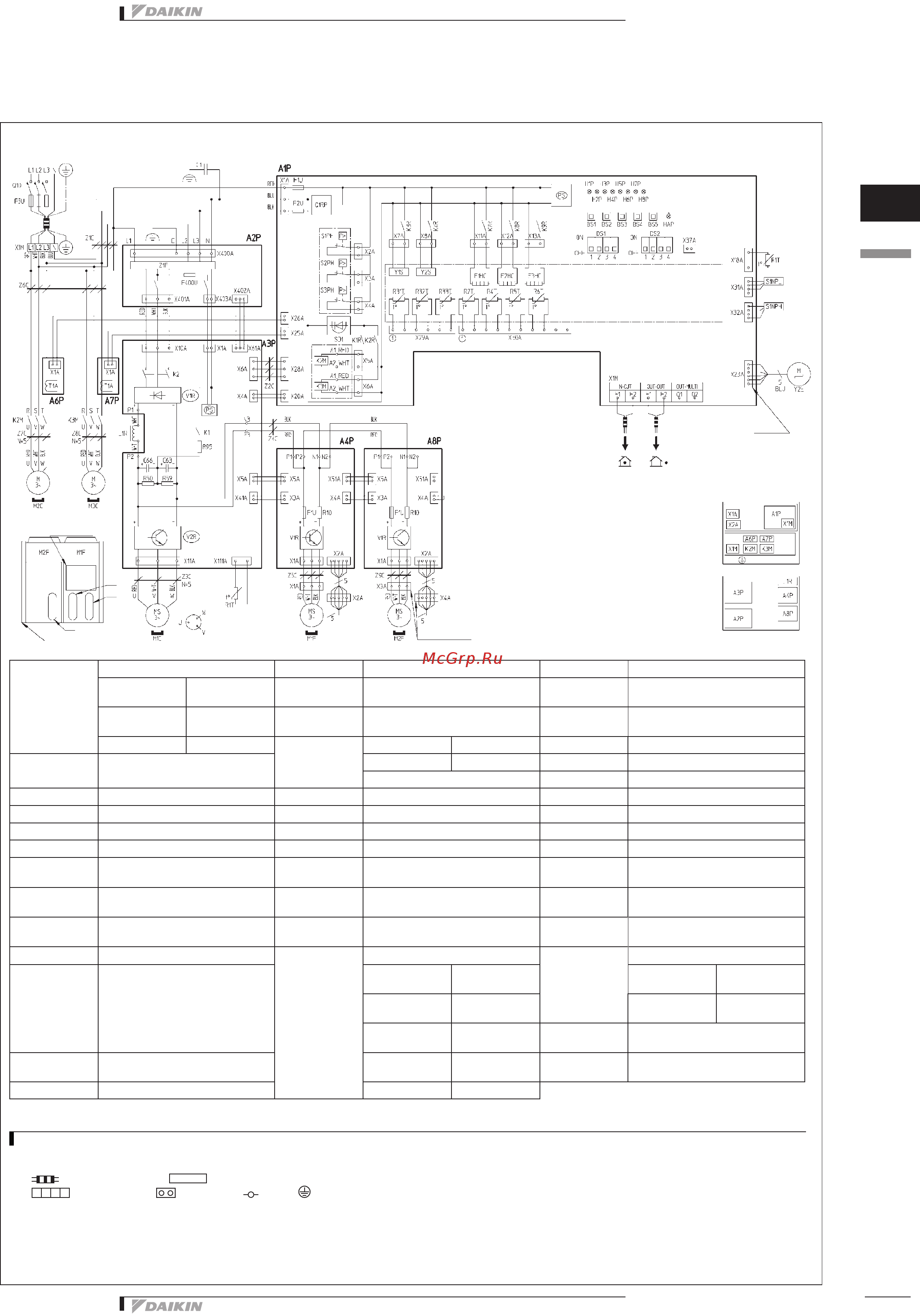 Daikin EWAQ064BAWN [29/129] Монтажные схемы