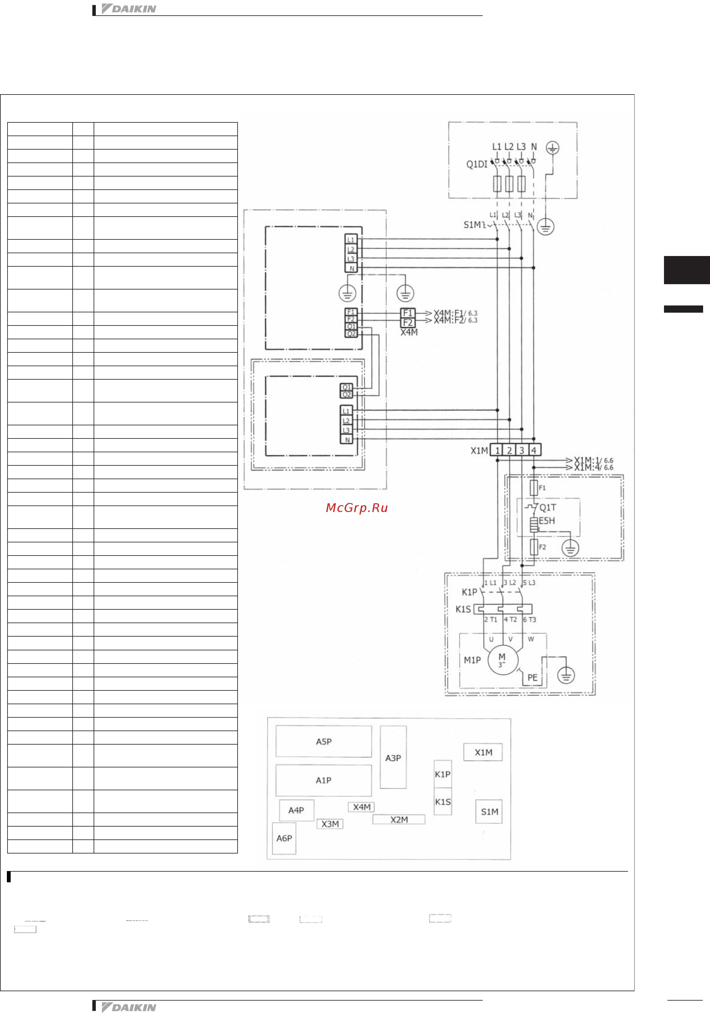 Daikin EWAQ016BAWN [85/129] Монтажные схемы