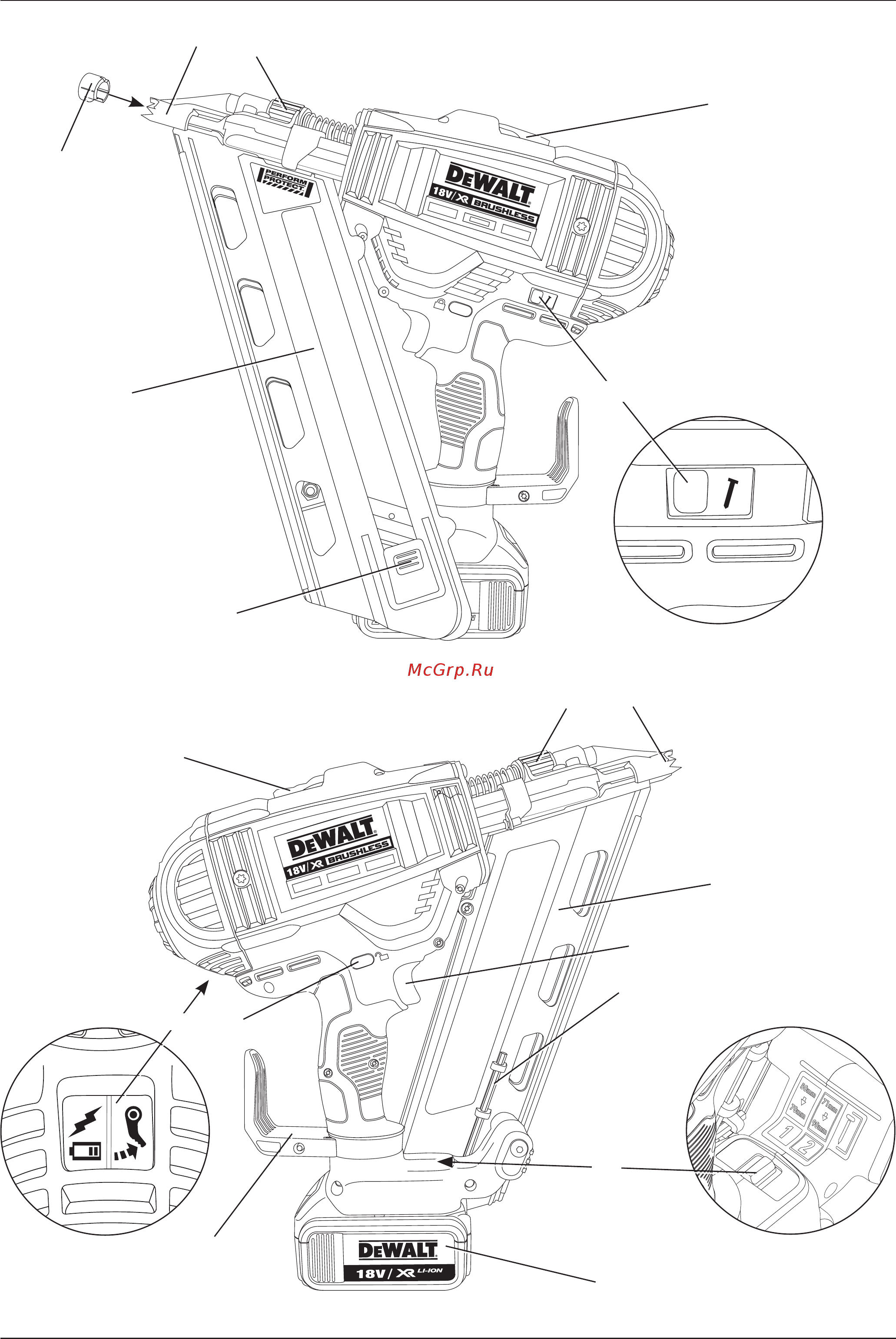 Dewalt DCN692 Руководство пользователя онлайн [2/31] 525309