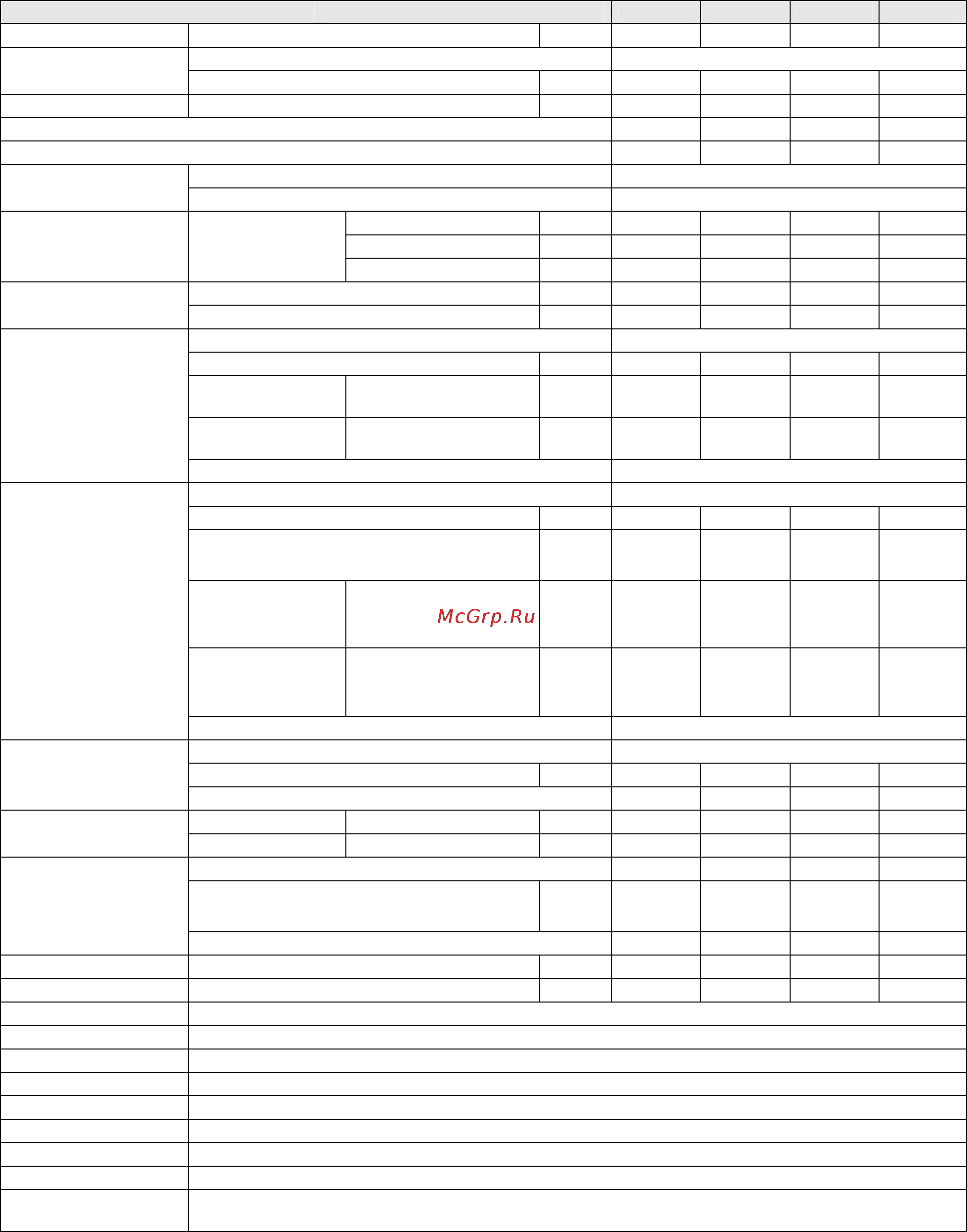 Daikin EWWQC19AJYNN [10/72] Table 4 ewwq 400 c20 ajynn technical data
