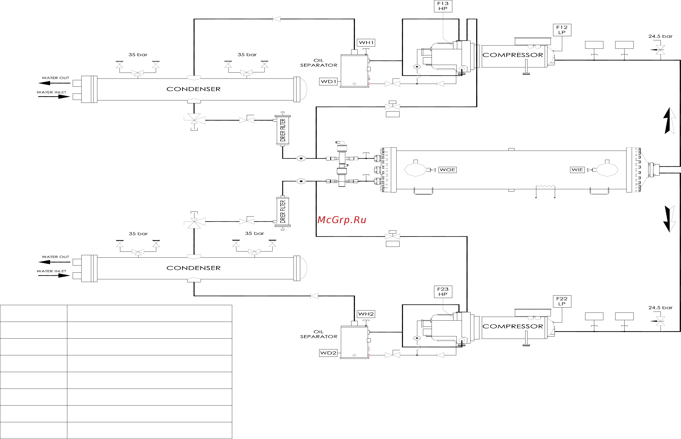 Daikin EWWQC15AJYNN/A Инструкция по монтажу онлайн [43/72] 531841