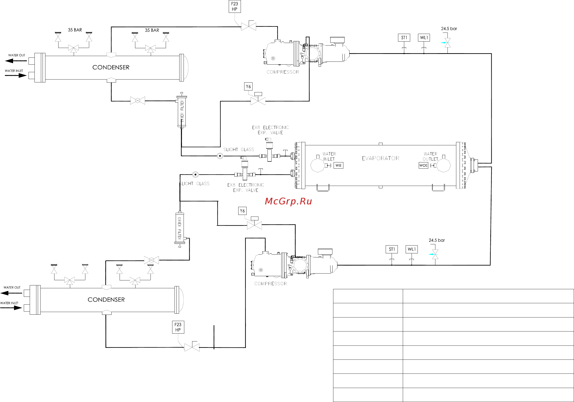 Daikin EWWQ440AJYNN/A Инструкция по монтажу онлайн [45/72] 531789