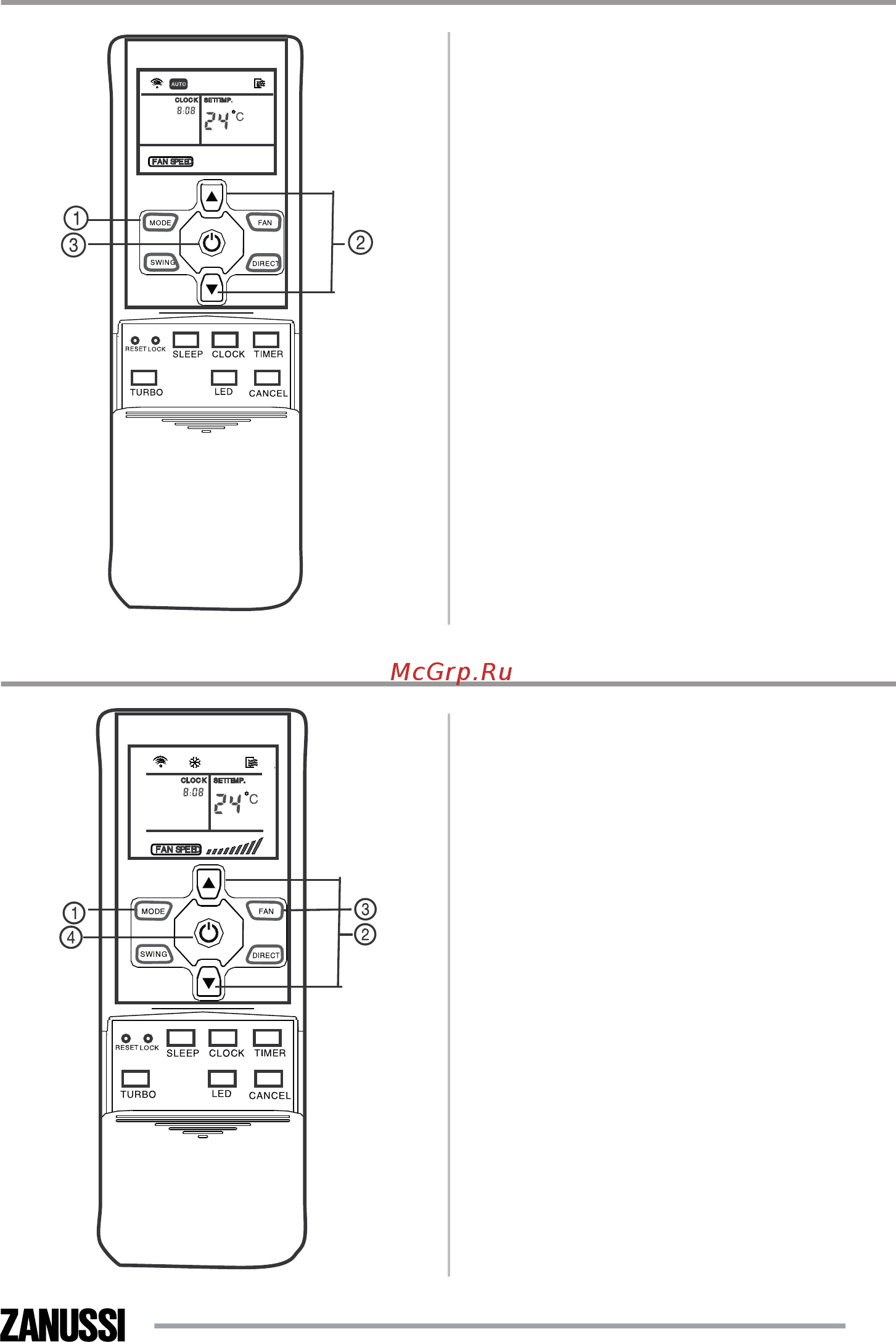 Zanussi ZACO-36 H4 FMI/N1 [15/28] Работа в автоматическом режиме