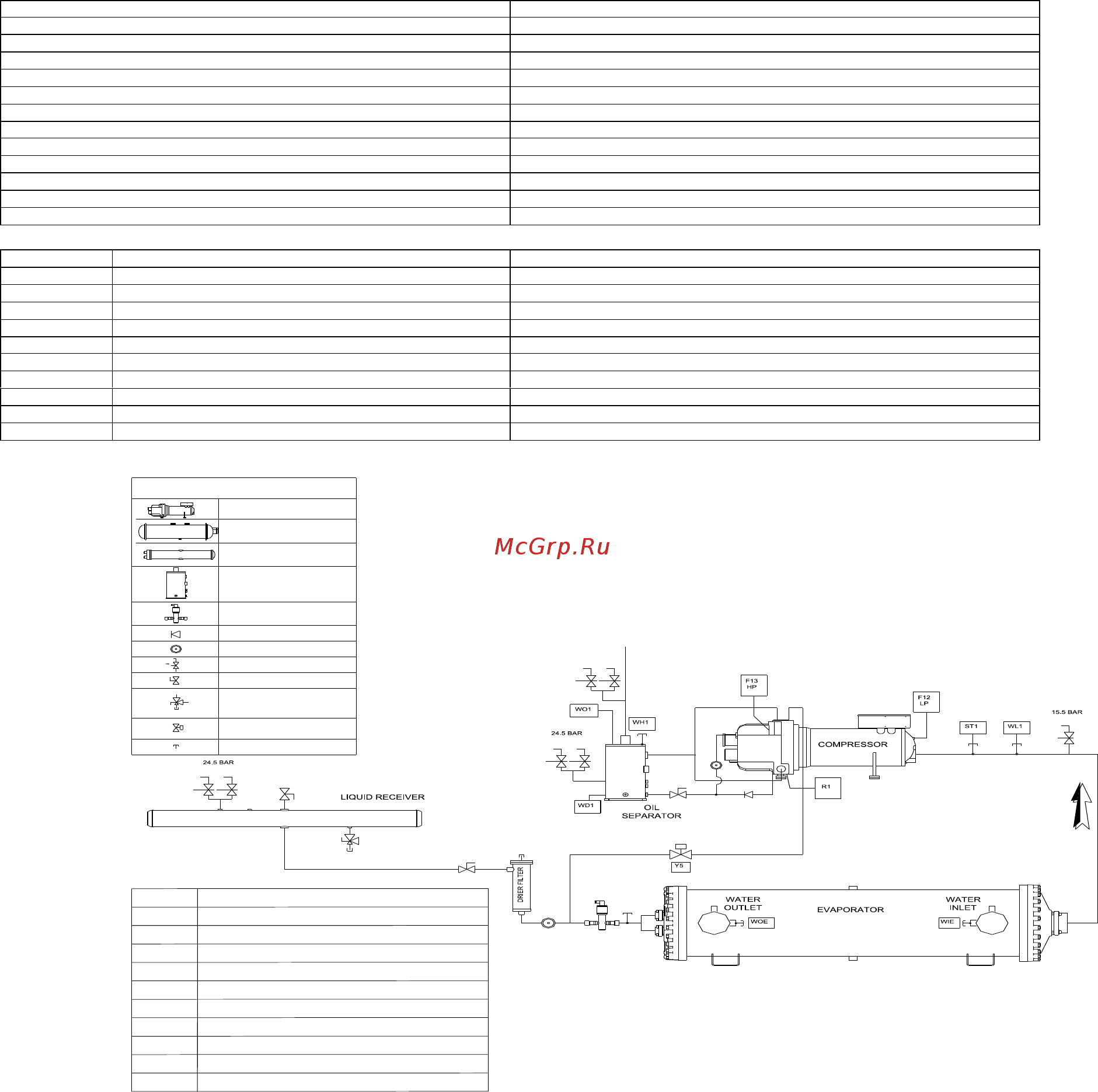 Daikin EWLD850I-SS [27/64] Рис 12 цикл циркуляции хладагента в одноконтурном агрегате модели ewld i ss