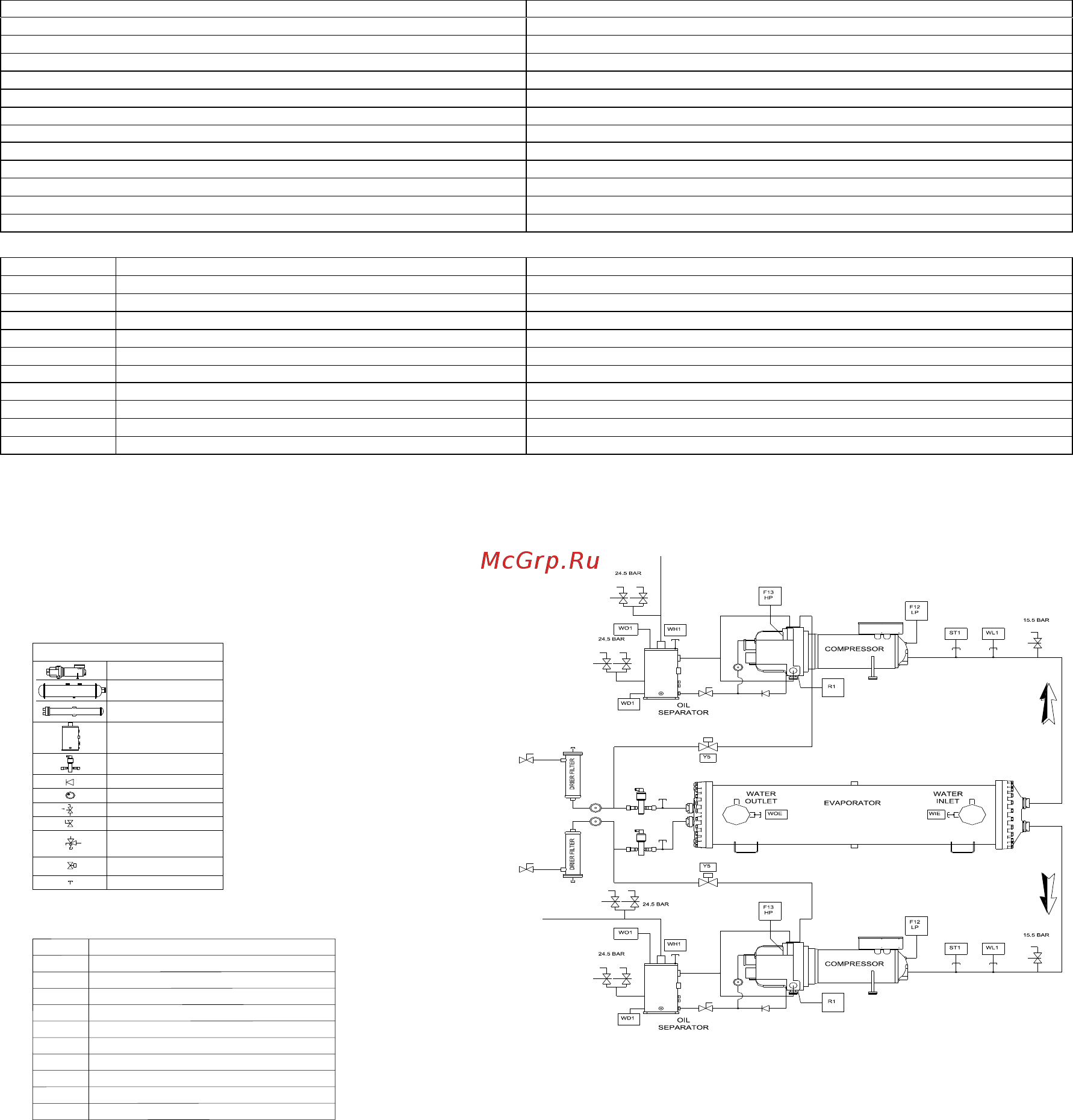 Daikin EWWDC11I-XS [31/64] Рис 16 цикл циркуляции хладагента в двухконтурном агрегате модели ewld i ss