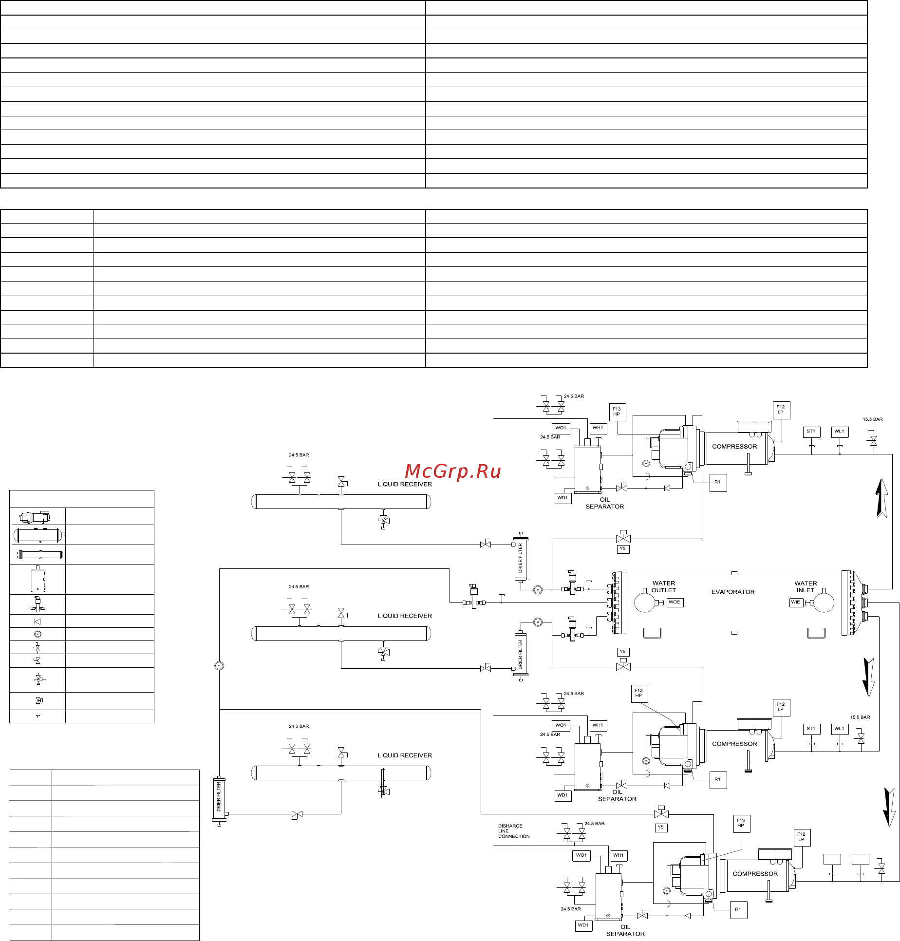 Daikin EWLDС13I-SS [37/64] Рис 22 цикл циркуляции хладагента в трехконтурном агрегате модели ewld i ss
