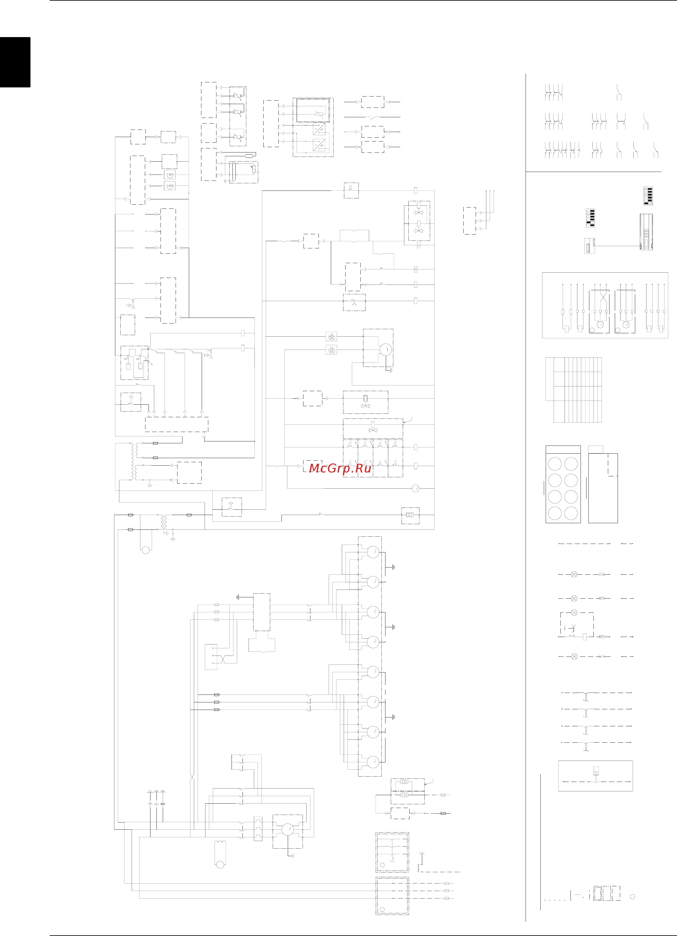 Daikin EWAP140MBYNN [185/488] Електрическаш схема ewtp200 340mbynn