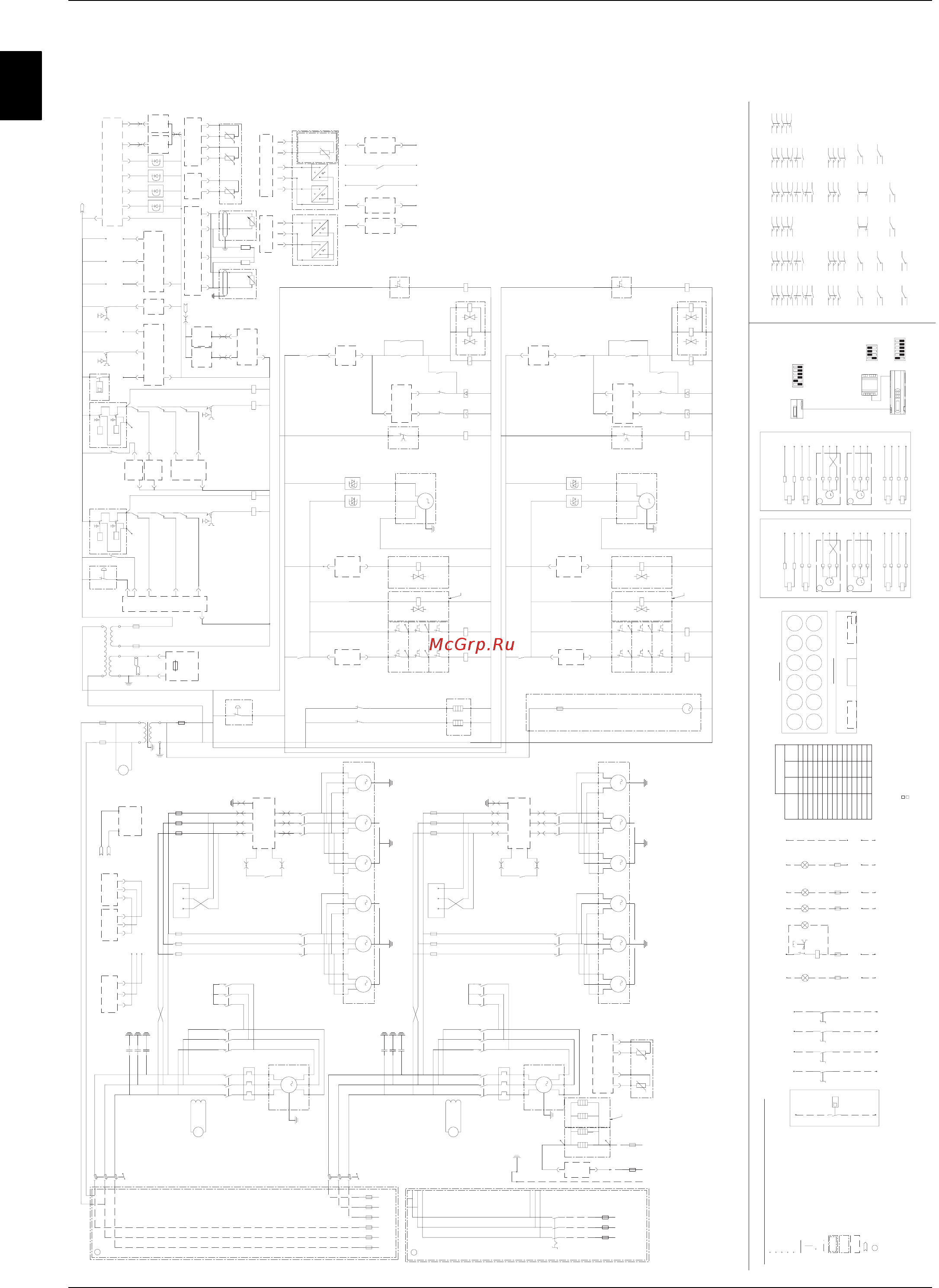 Daikin EWAP280MBYNN [187/488] Електрическаш схема ewtp400 540mbynn
