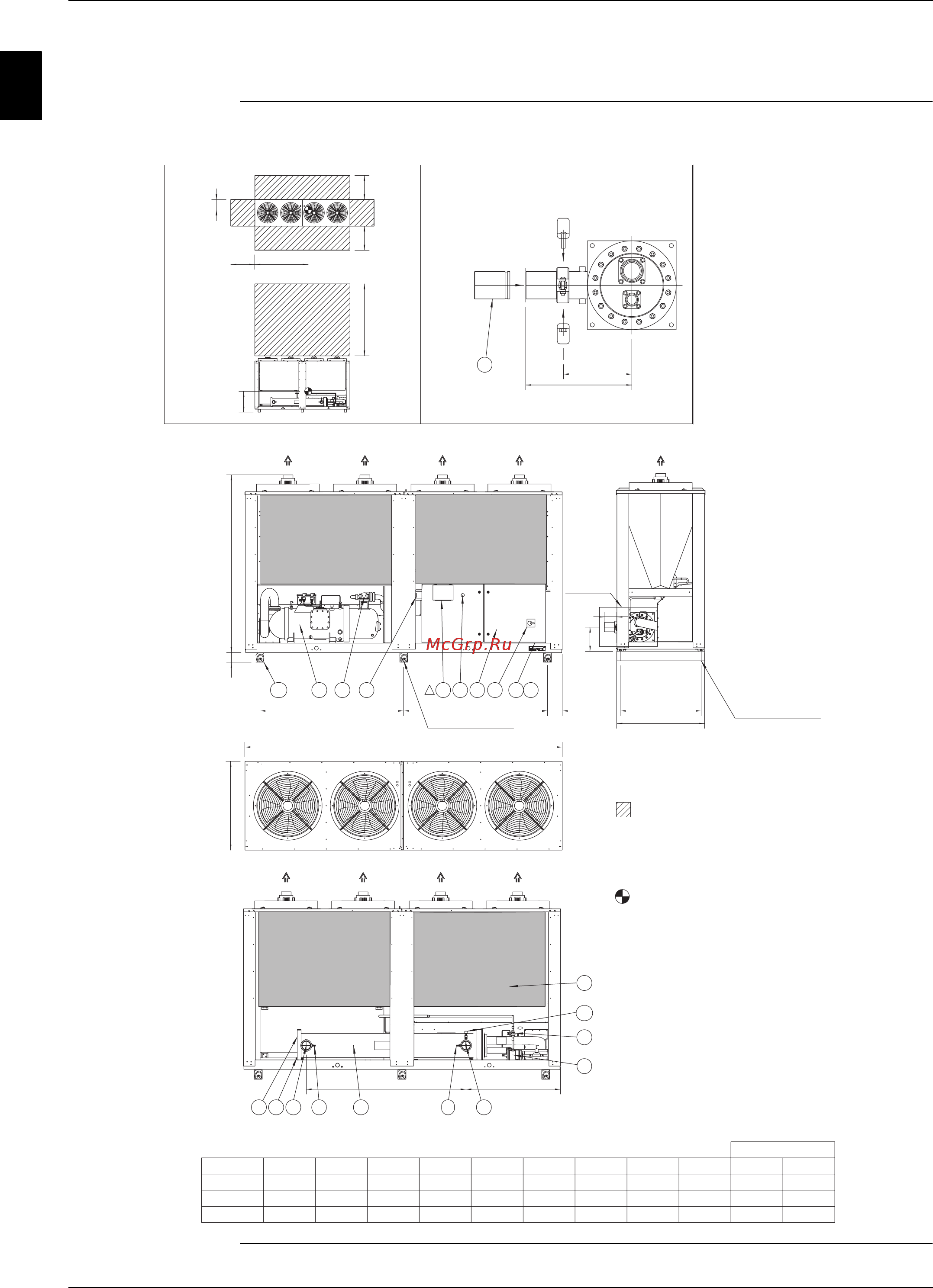 Daikin EWAP280MBYNN [53/488] Чертеж в перспективе ewad120 170mbynn