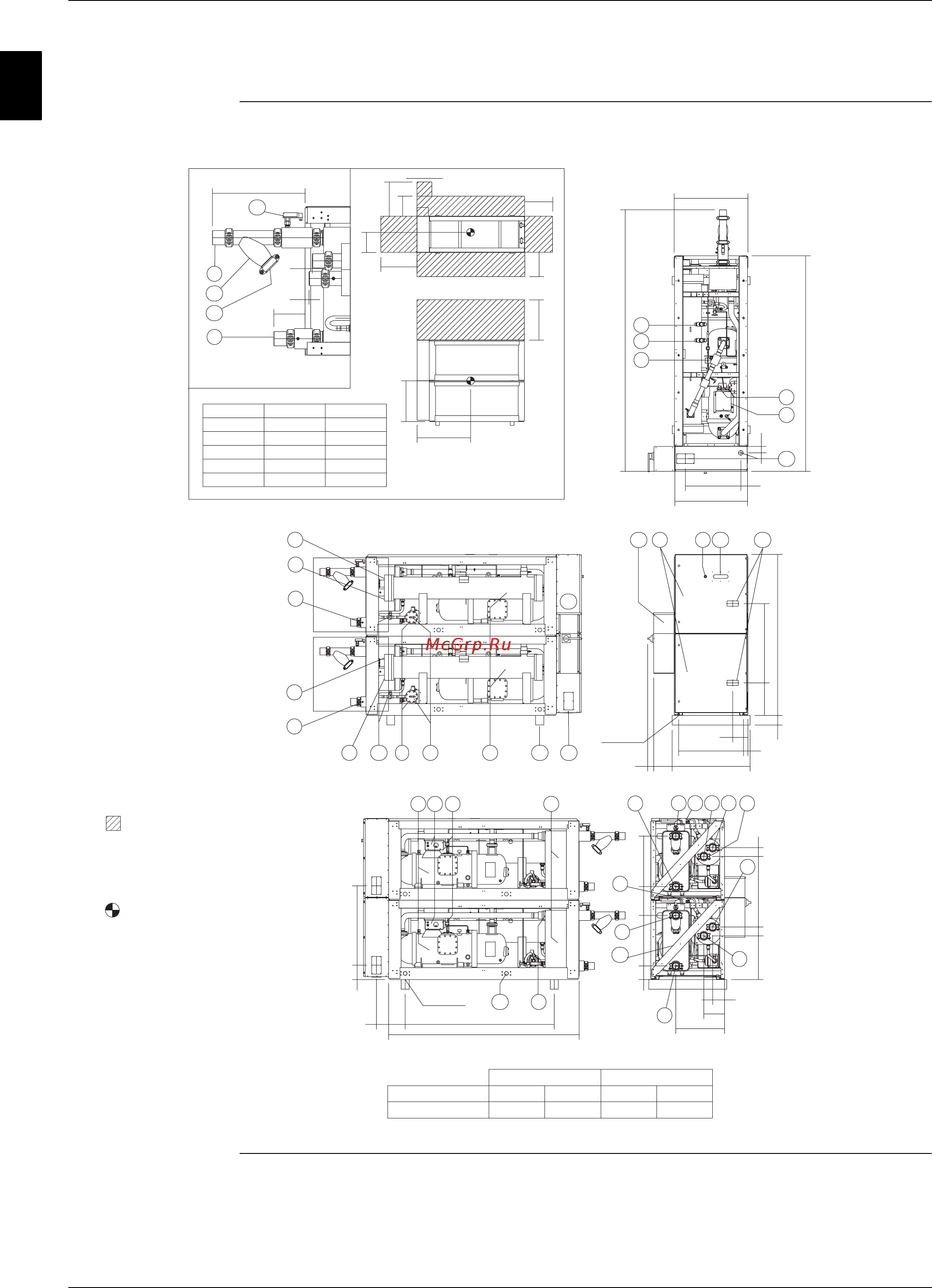 Daikin EWAP340MBYNN [61/488] Чертеж в перспективе ewwd360 540mbynn
