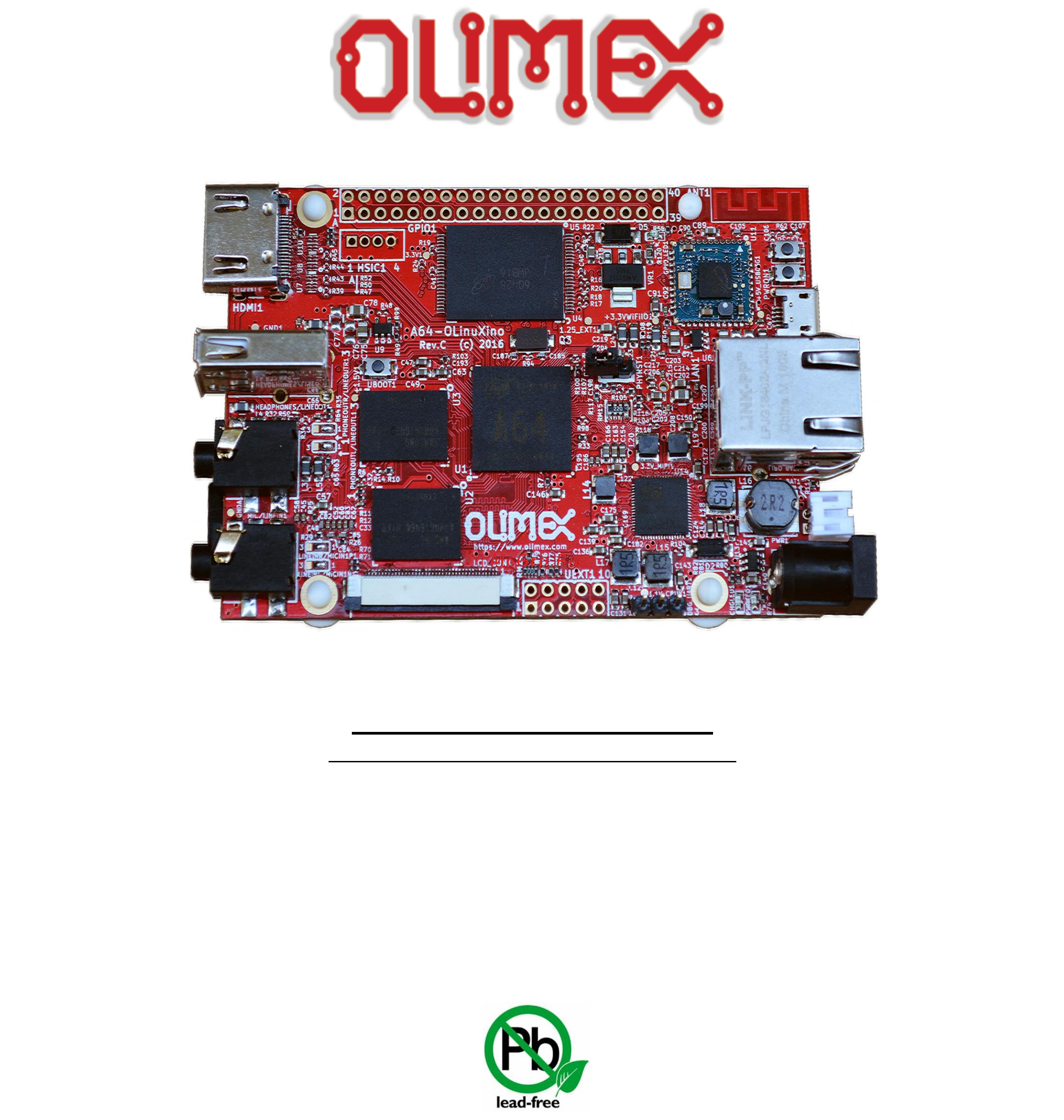 OLIMEX A64-1G4GW Инструкция по эксплуатации онлайн