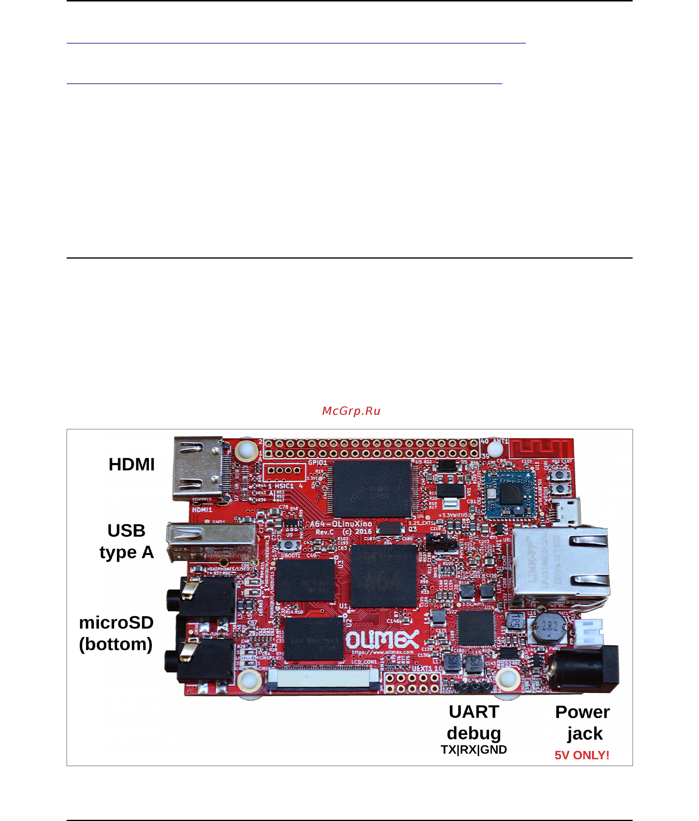 OLIMEX A64-1G4GW [3/9] Preparation and boot