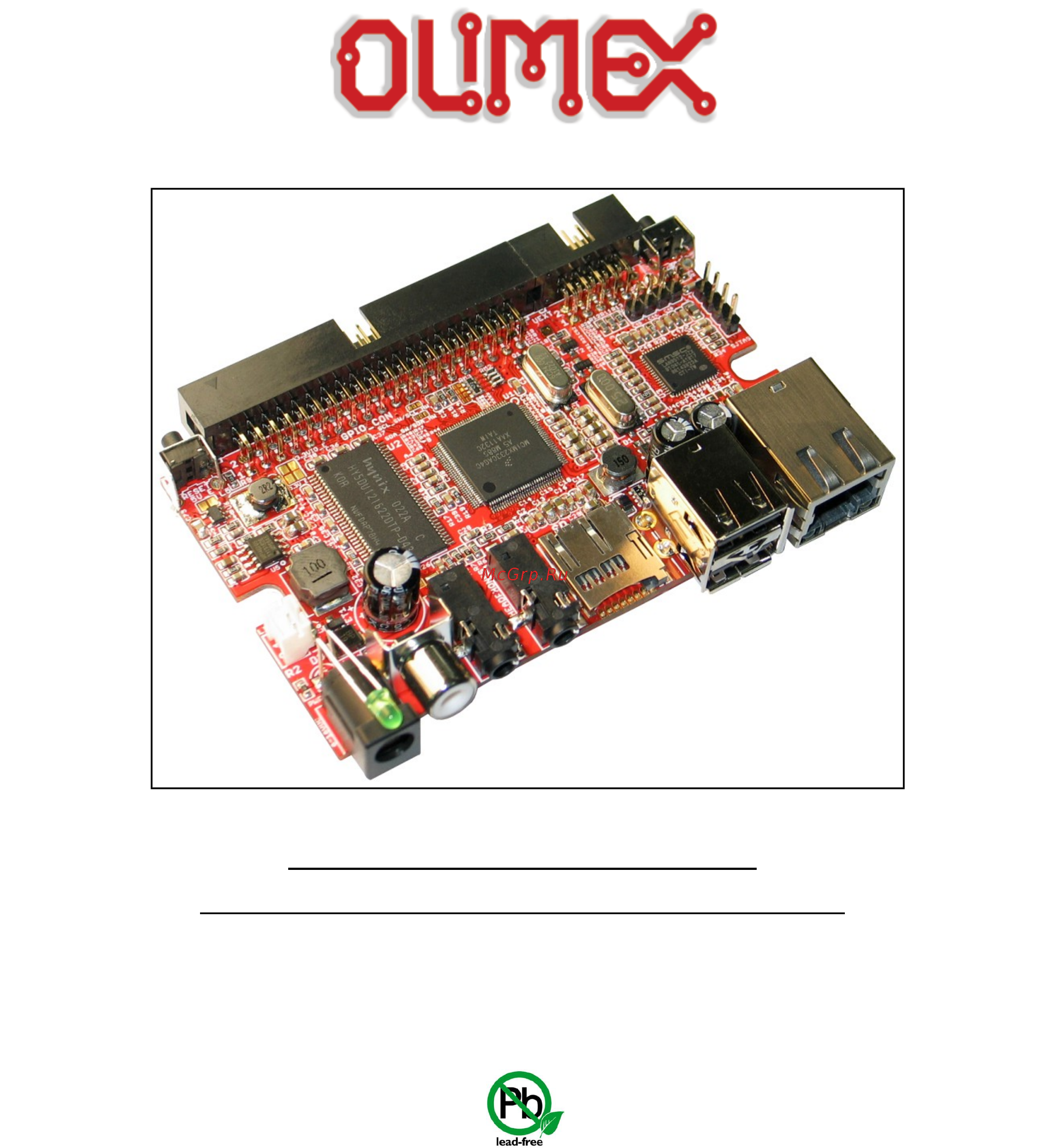 OLIMEX IMX233-MINI-WIFI Инструкция по эксплуатации онлайн