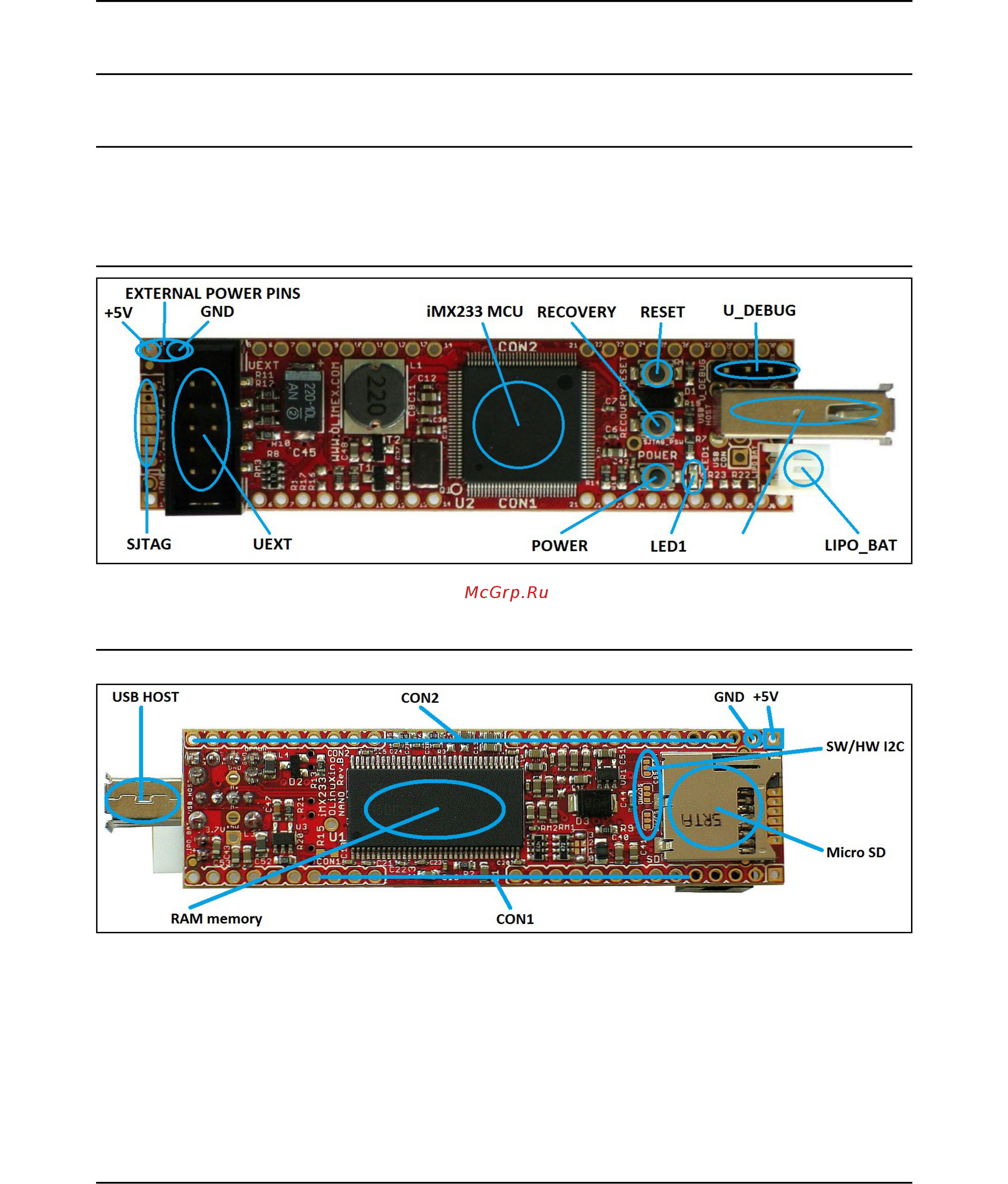 OLIMEX IMX233-NANO+I [12/36] Chapter 3 olinuxino board description