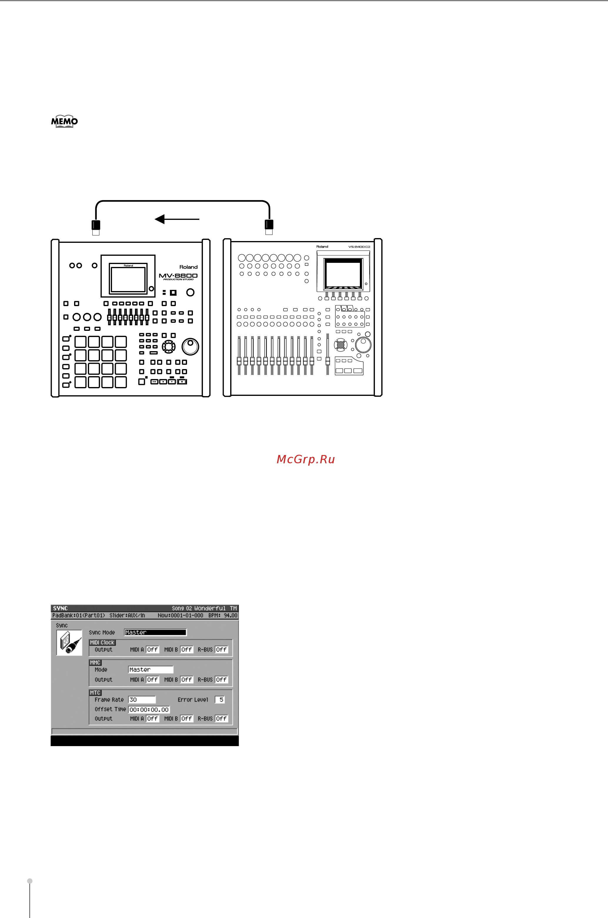 Roland MV-8800 [306/325] М 306