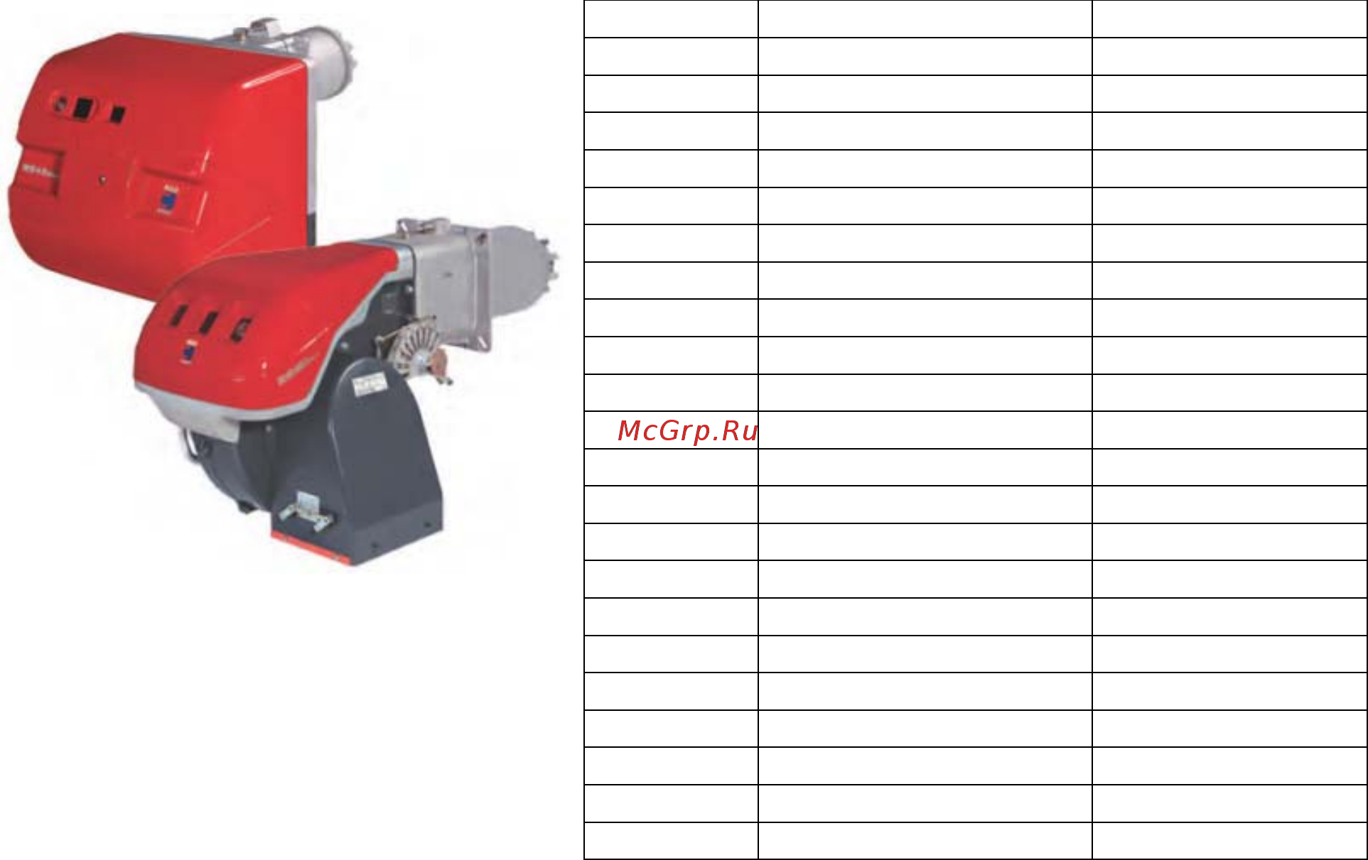 Riello RS 35/M BLU (T) Технические характеристики онлайн