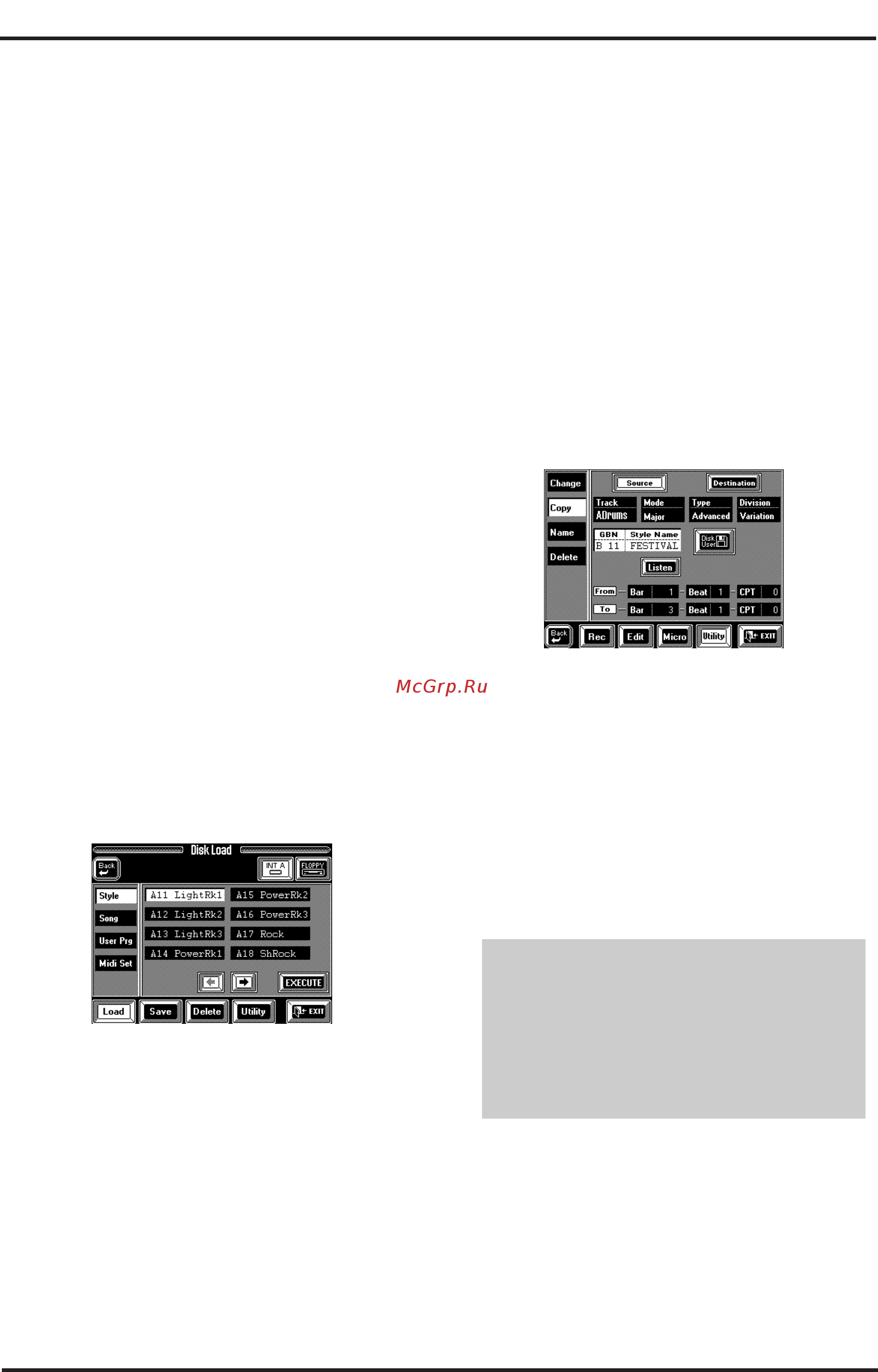 Roland VA-3 [128/208] Копирование существующих стилей