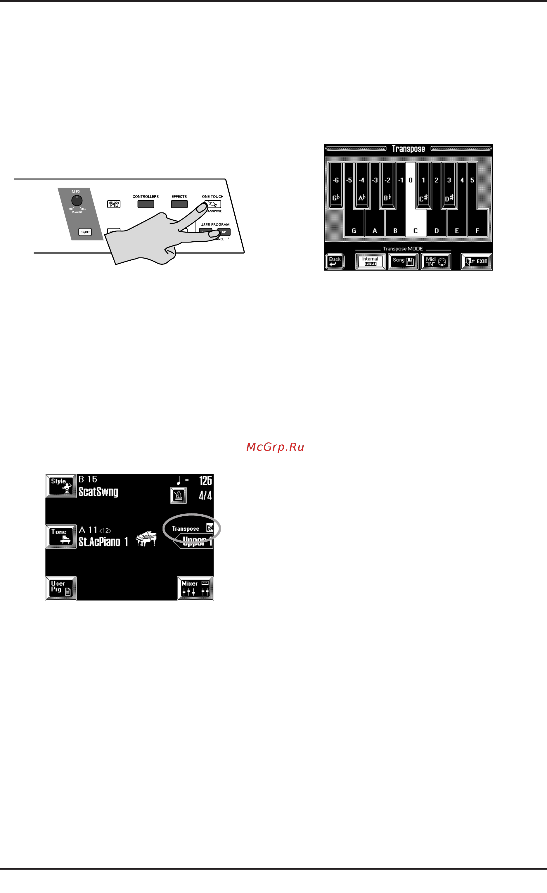 Roland VA-7 [50/257] Нажмите на поле keyboard mode в