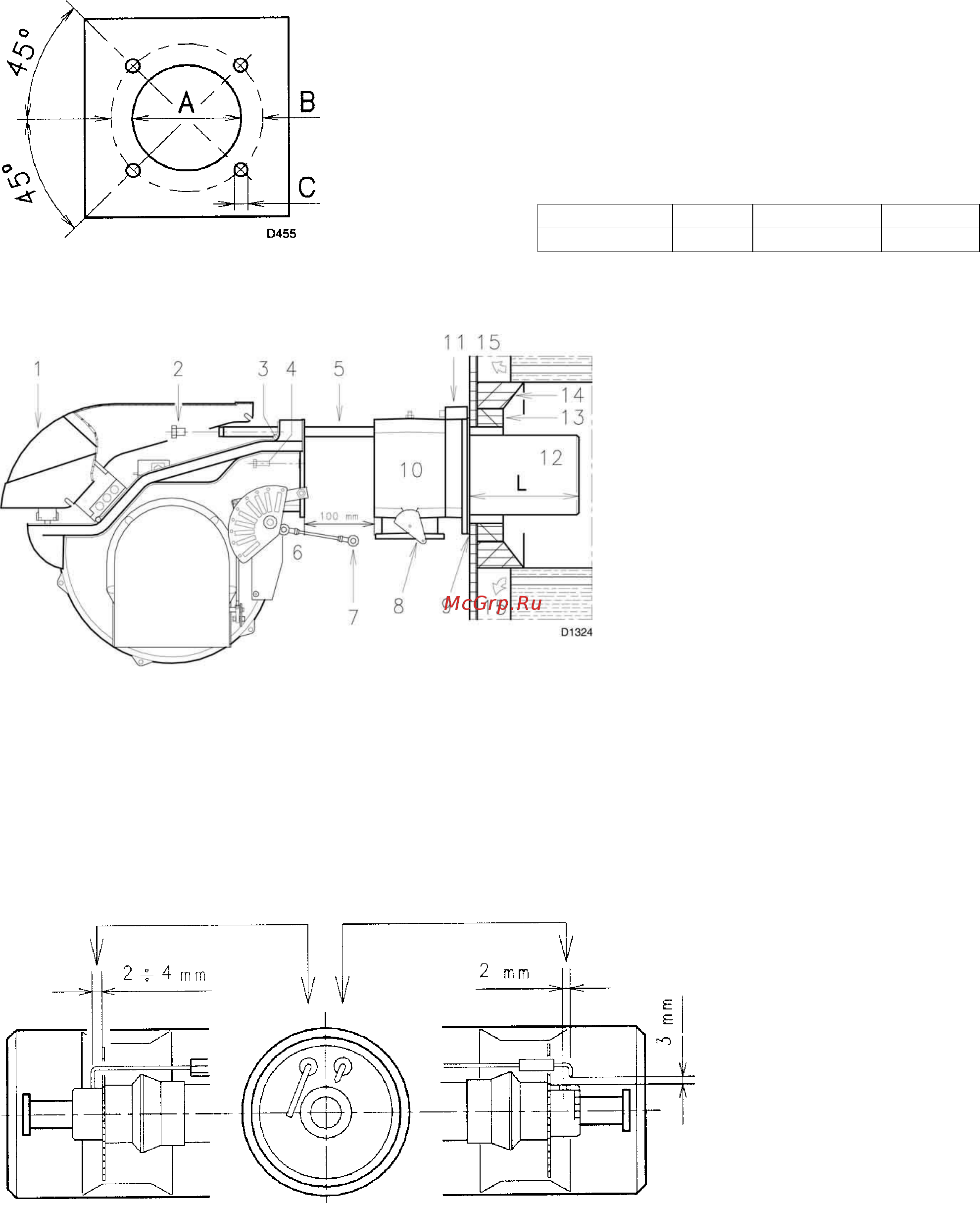 Riello RS 190/M t.c. [7/32] Длина головки