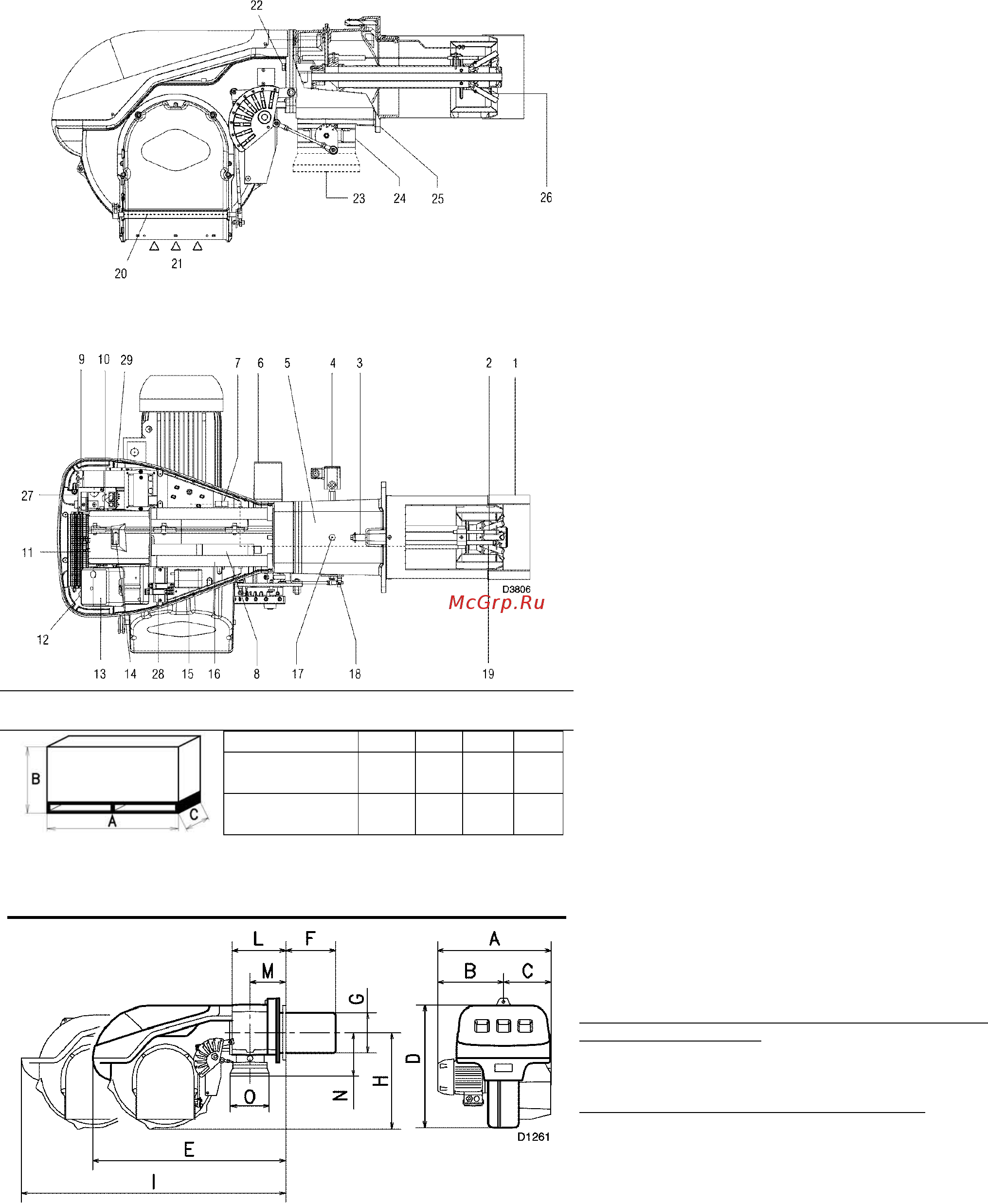 Riello RS 250/M MZ t.l. [4/33] Rs 250 м mz t c 1405 660 1000 117
