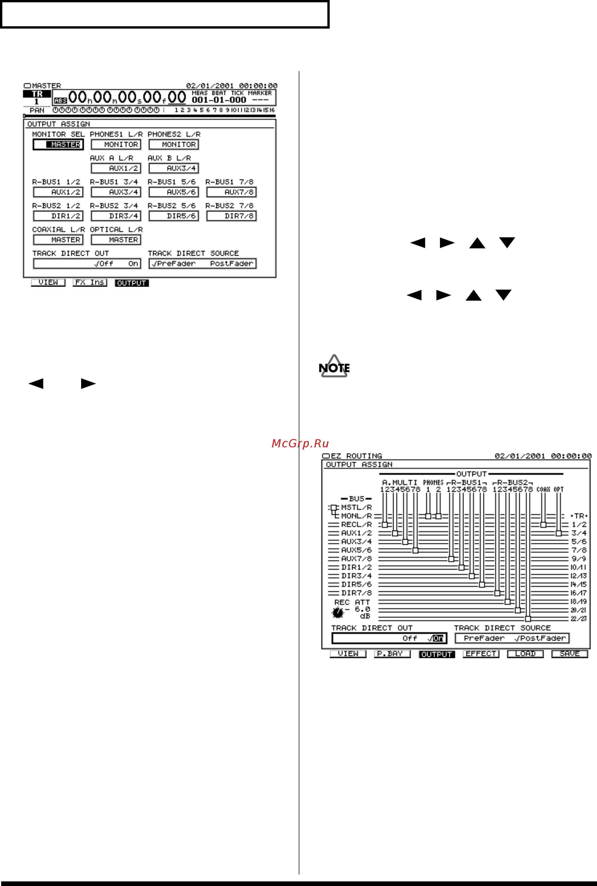Roland VS-2480 [170/173] Информация о джеках и соединителях