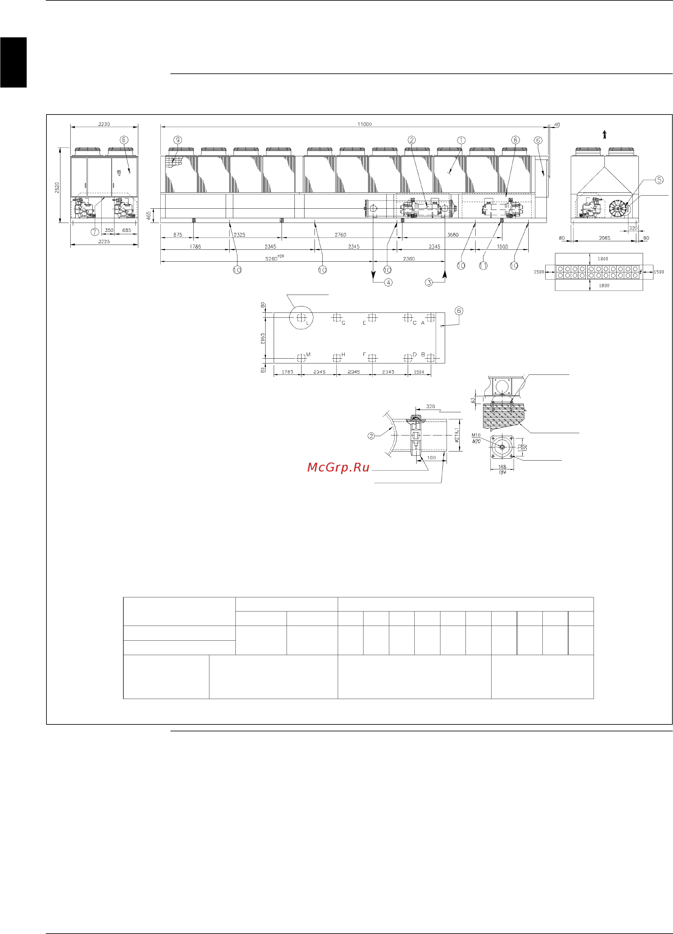 Daikin EWADC14BJYNN [94/346] Outlook drawing ewadc10bjynn z c12bjynn q