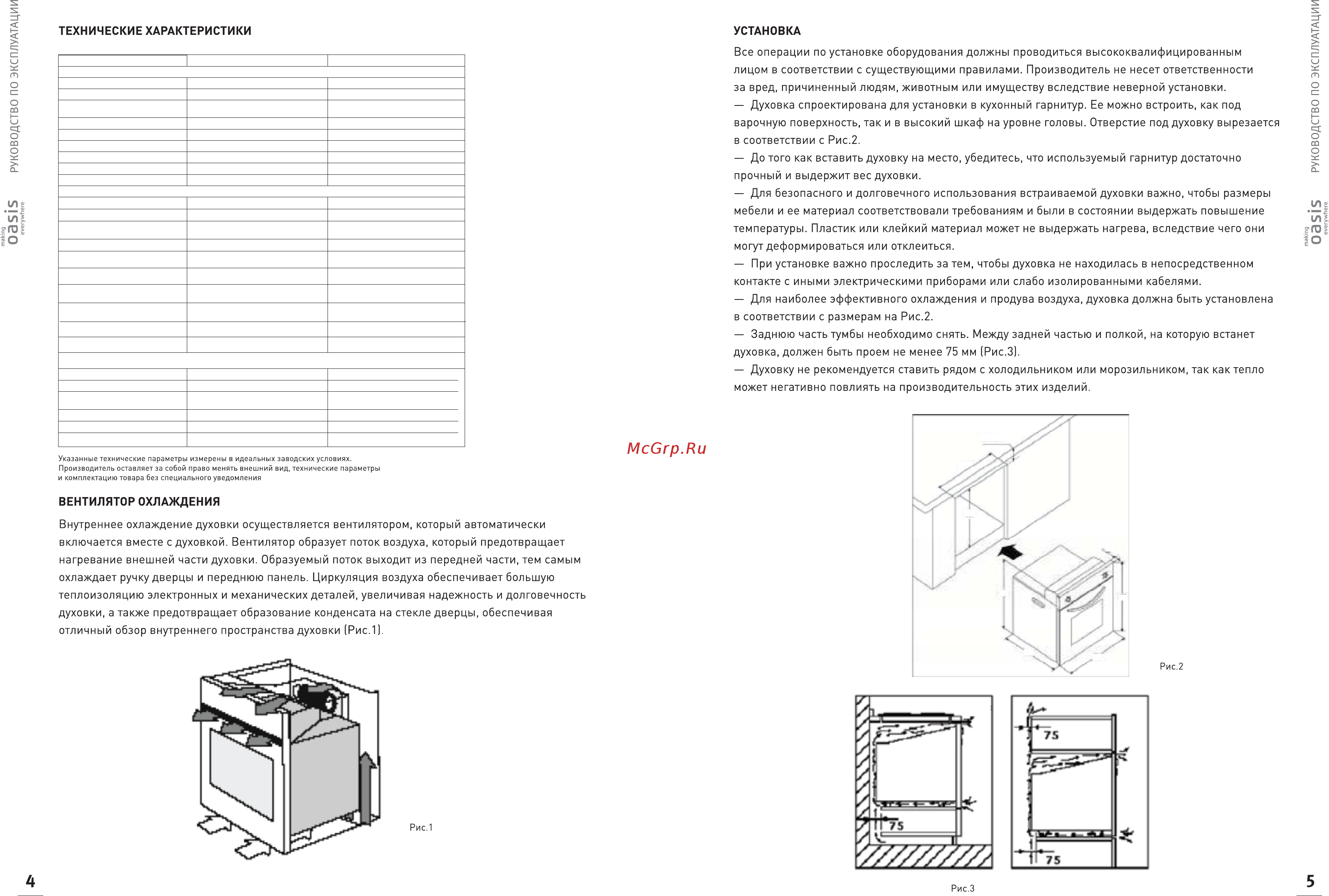 Oasis D-MER (F) Инструкция онлайн [4/12] 526002