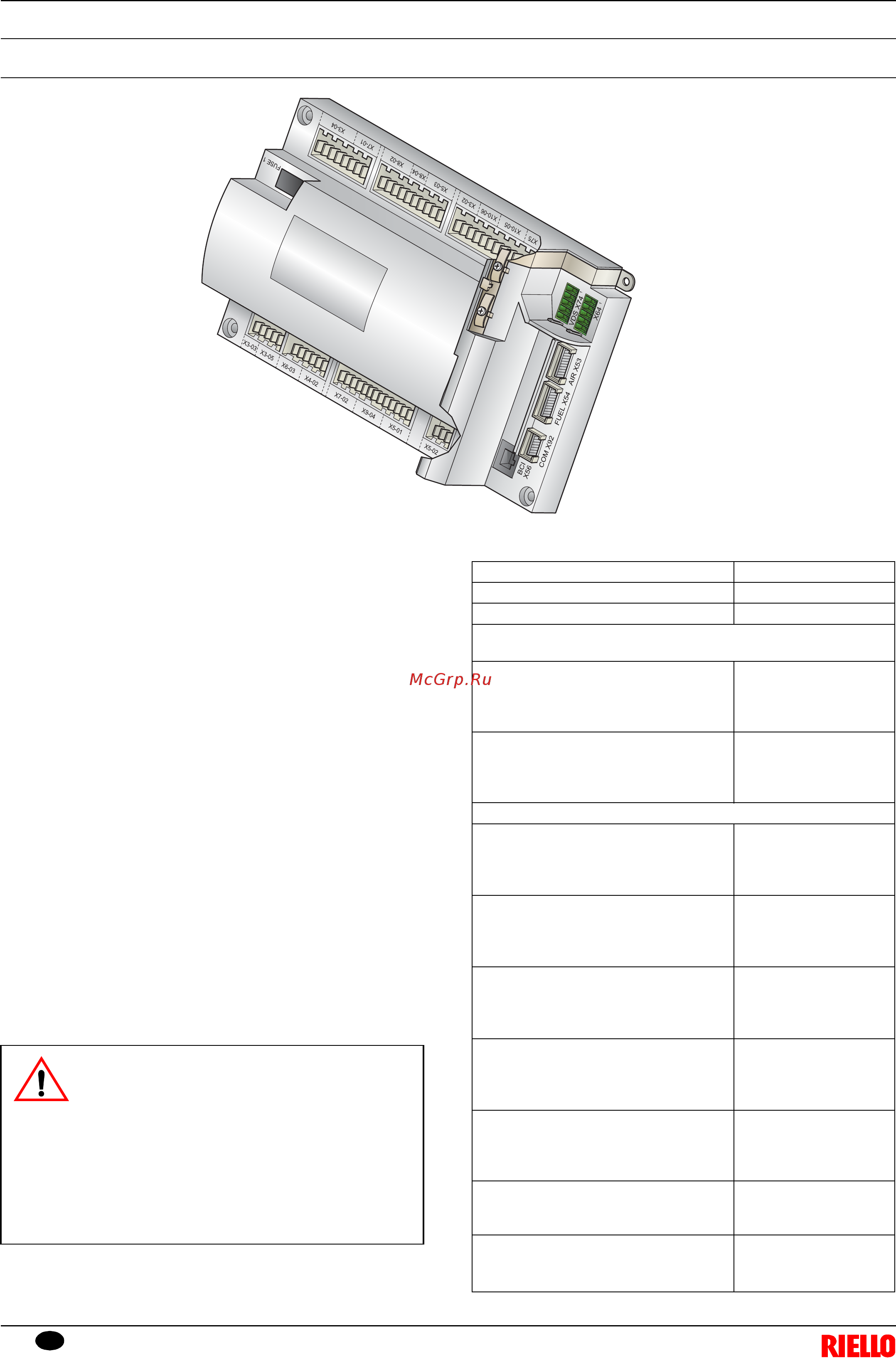 Riello RS 25/E BLU [10/56] Техническое описание горелки 3