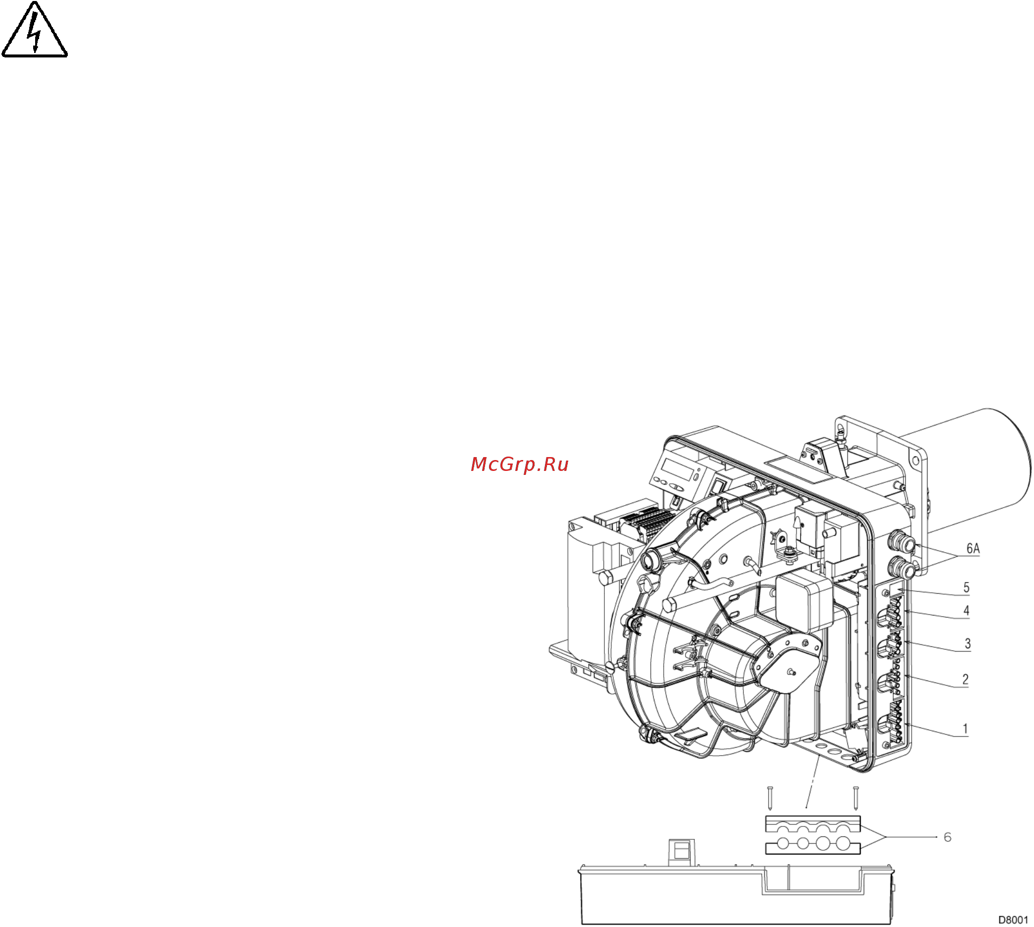 Riello RS 34/E MZ t.c. [18/57] Электрические подключения