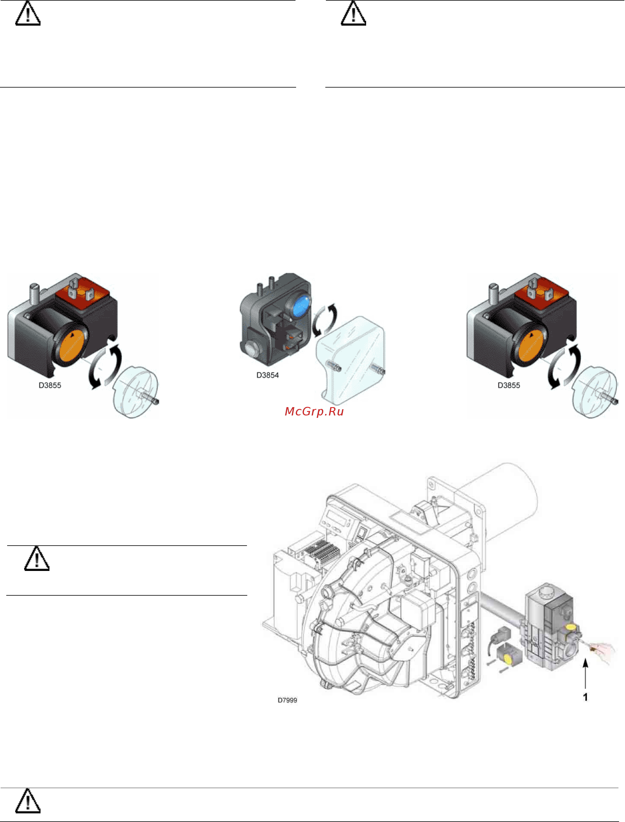 Riello RS 34/E MZ t.c. [20/57] Пуско наладка настройка и работа горелки