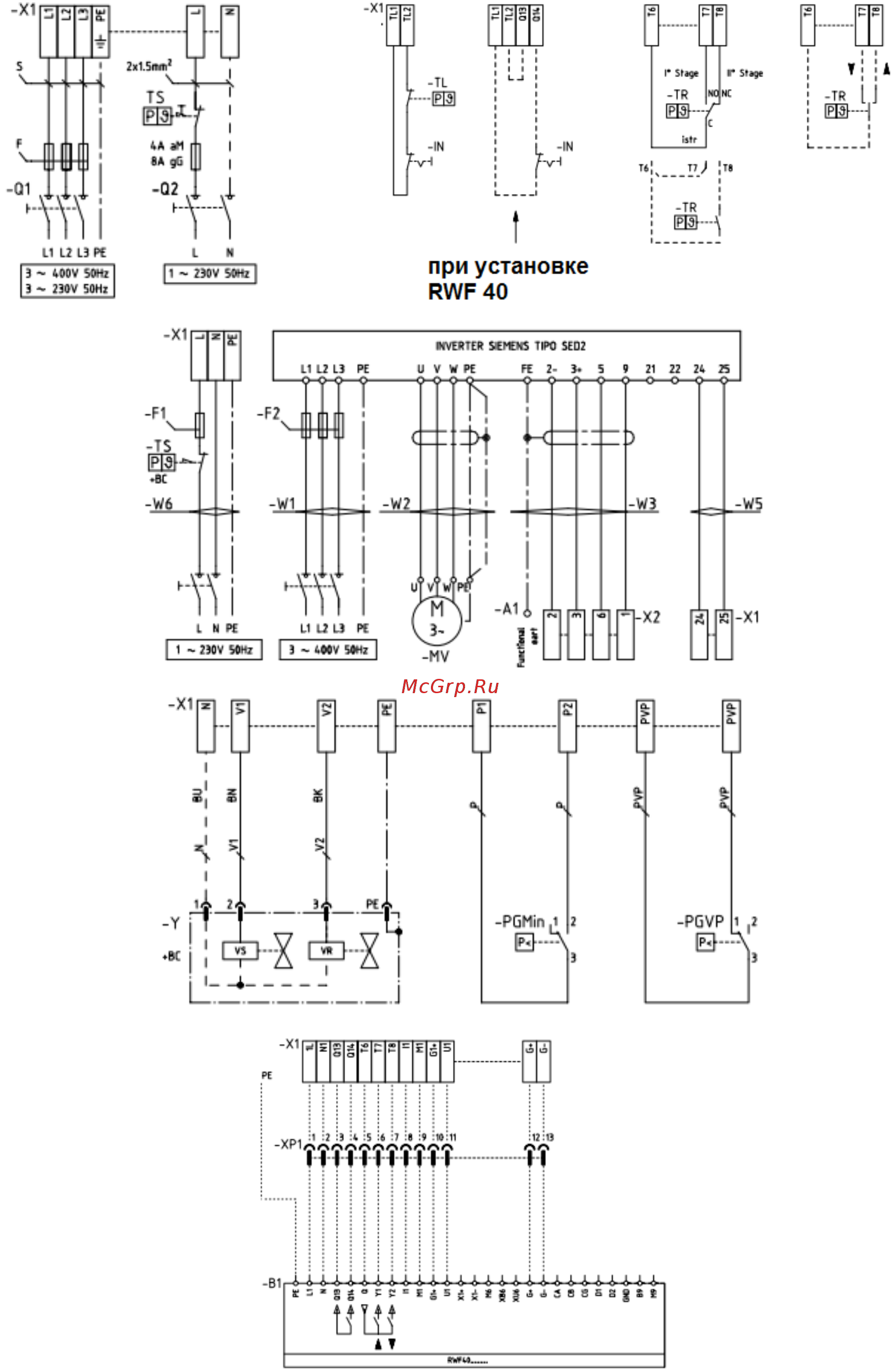 Riello RS 34/E MZ t.c. Технические характеристики онлайн [10/17] 526055