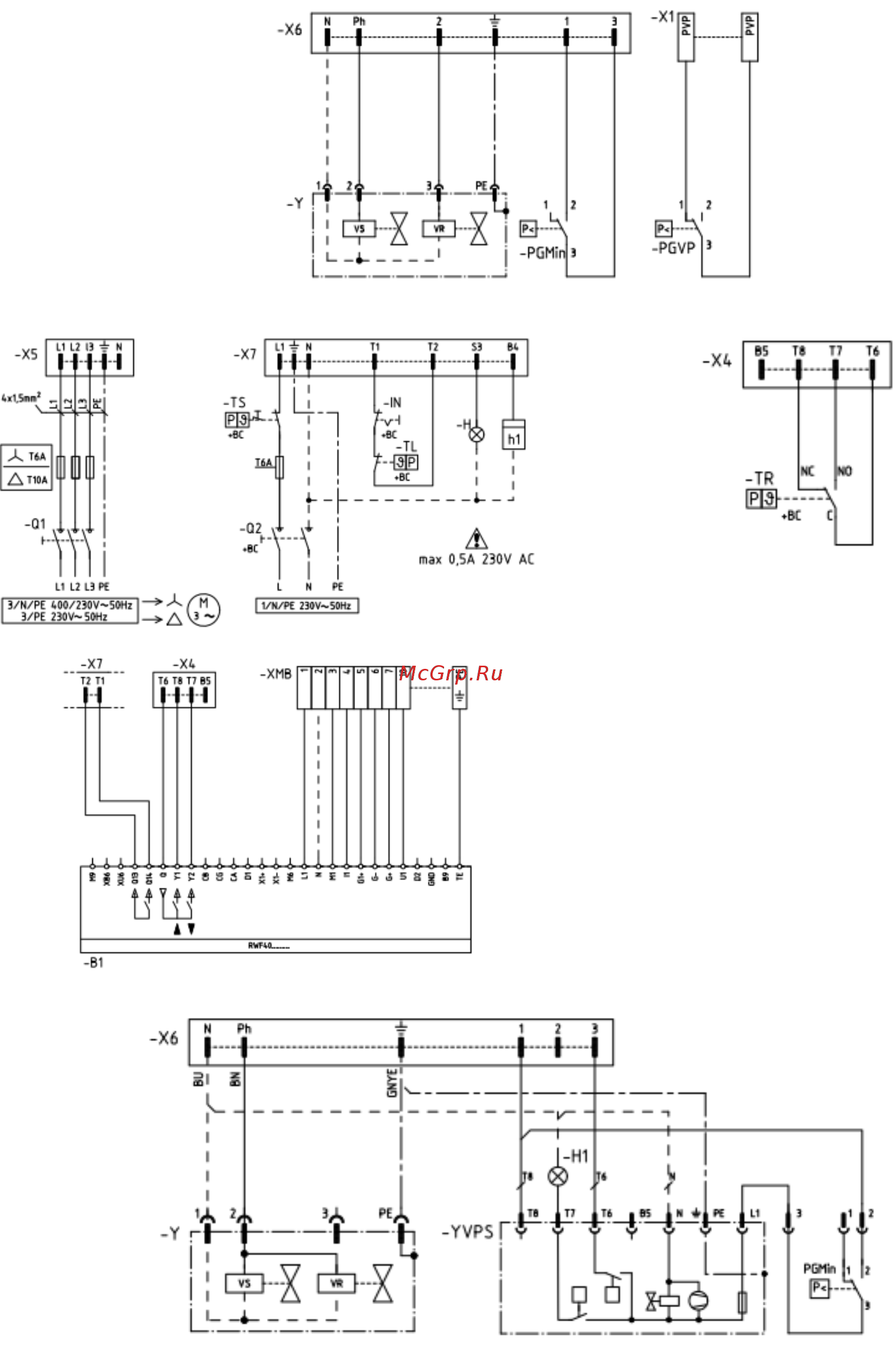 Riello RS 44/E MZ t.c. (M) Технические характеристики онлайн [9/17] 526057