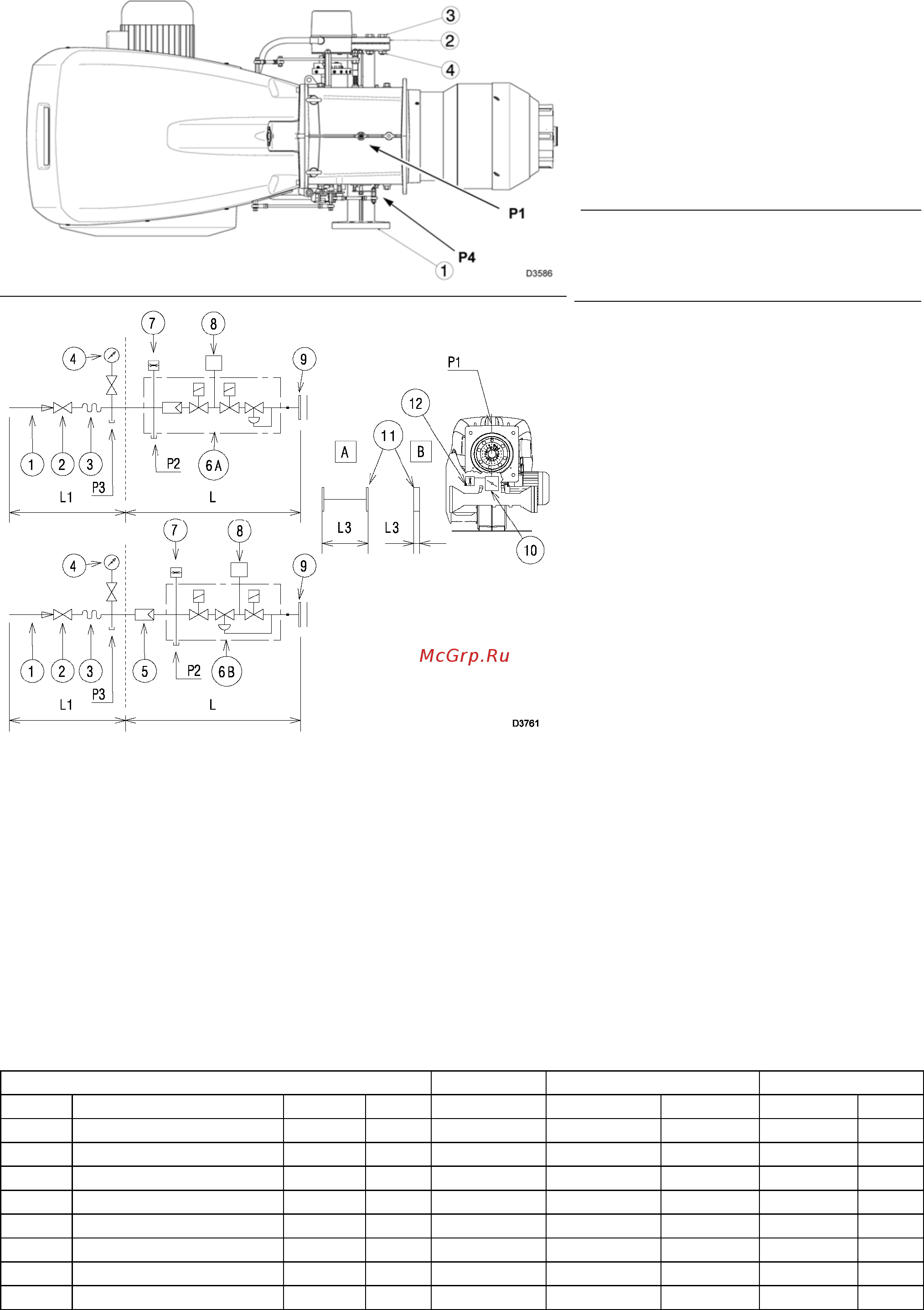 Riello RS 500/M BLU [10/32] Газовая рампа в