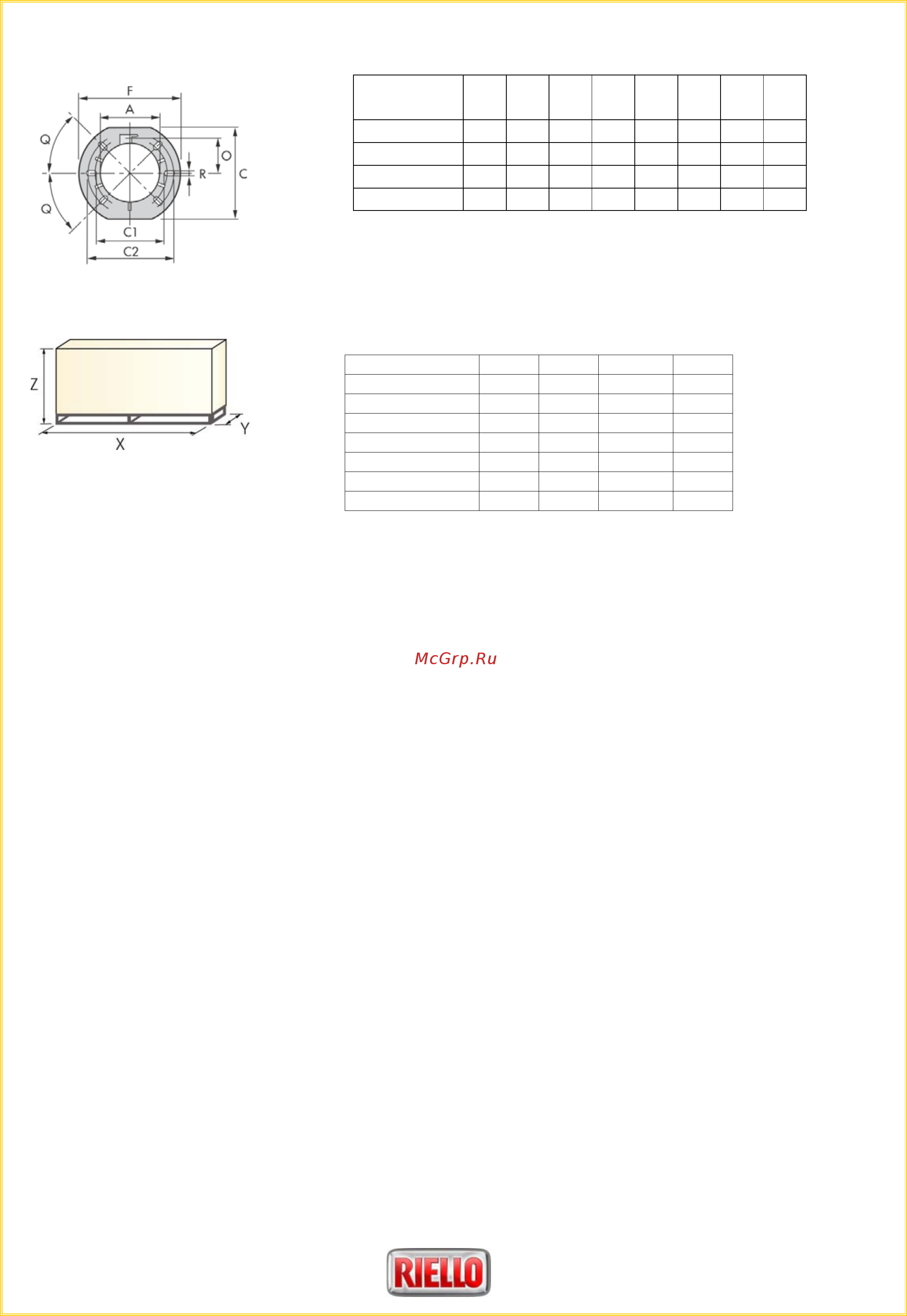 Riello GULLIVER BS1D [6/7] Газовые горелки gulliver bs 1d 4d