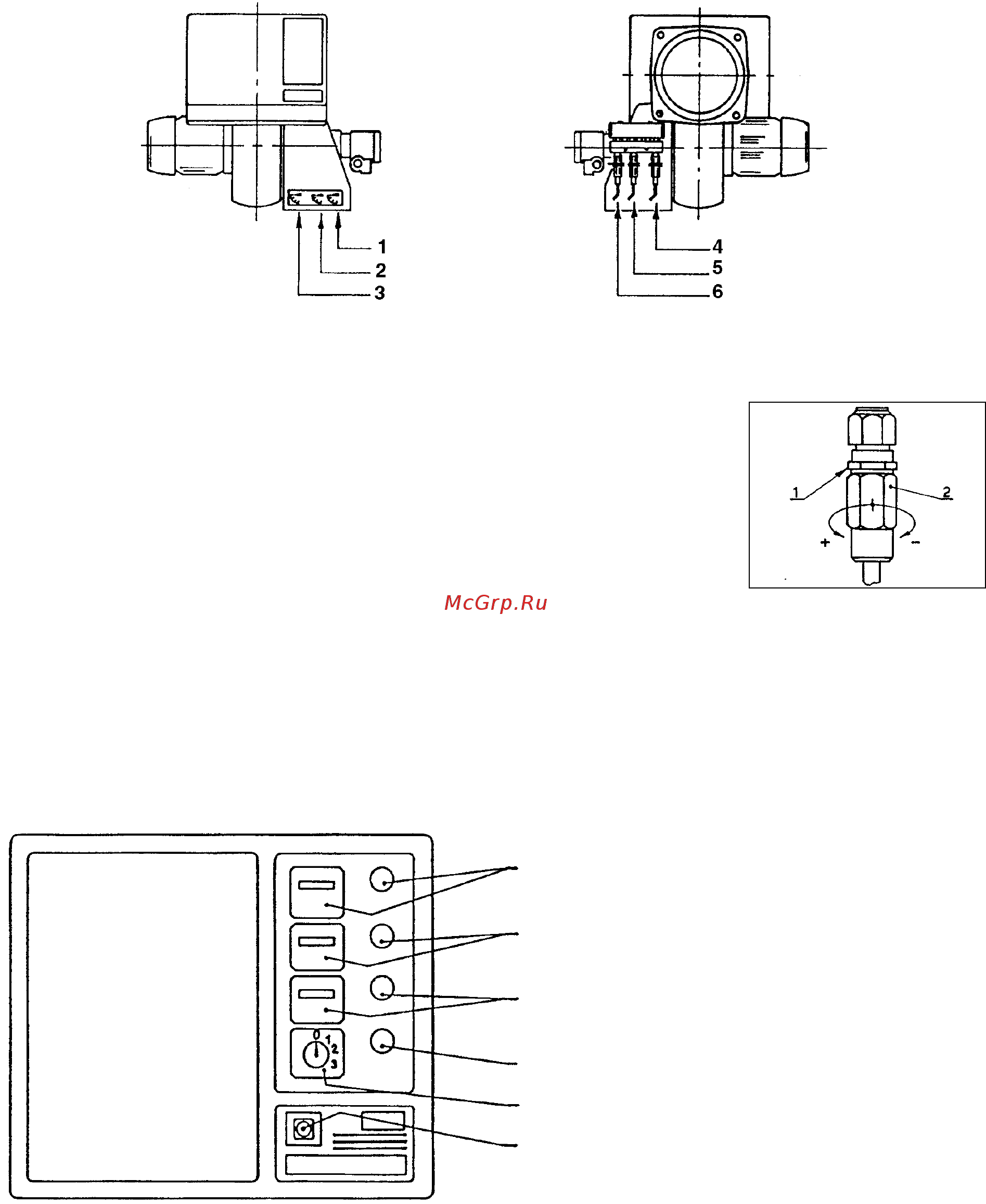 Riello PRESS 300 T/G t.c. [12/15] Регулировка заслонки