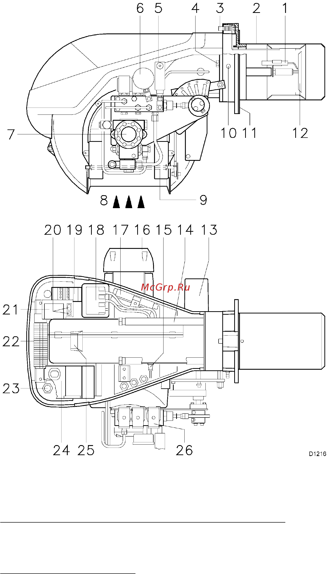 Riello RL 100/M t.c. [4/21] Описание горелки