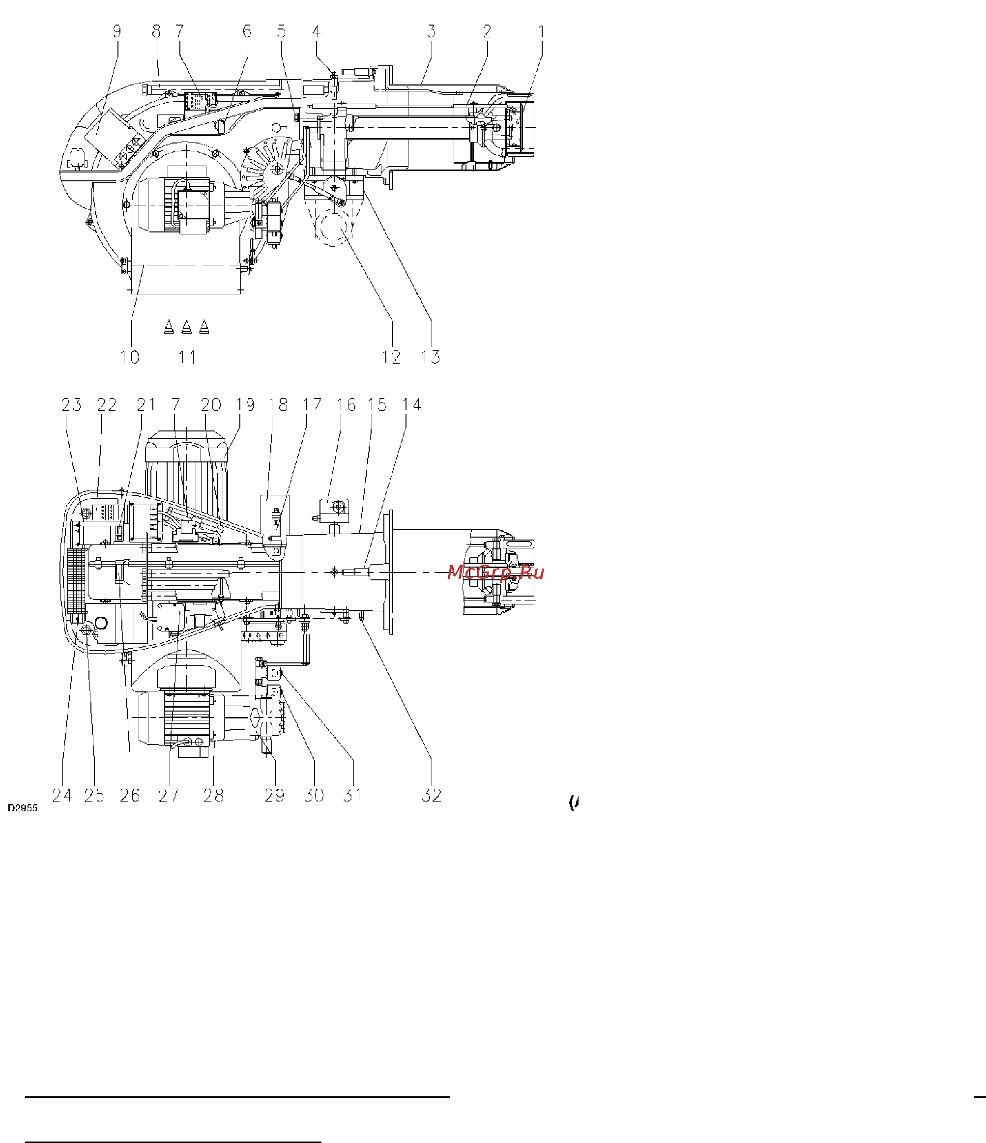 Riello RLS 120/M MX t.c. [5/42] Горелка может быть остановлена по аварийному сигналу двумя способами аварийная остановка на автомате горения если загорится кнопка 9 а на автомате горения это означает что произошла аварийная остановка горелки для разблокировки нажмите кнопку аварийная остановка двигателя для разблокировки нажмите кнопку на реле тепловой защиты 22 рисунок а