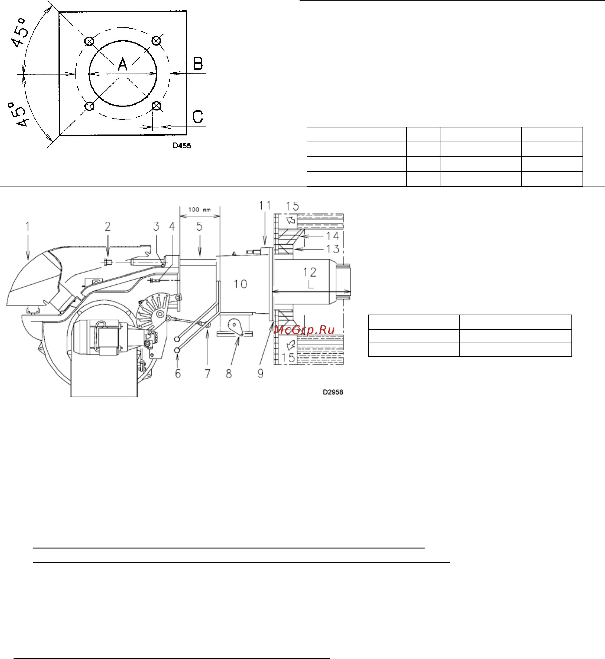 Riello RLS 120/M MX t.c. [8/42] Монтаж
