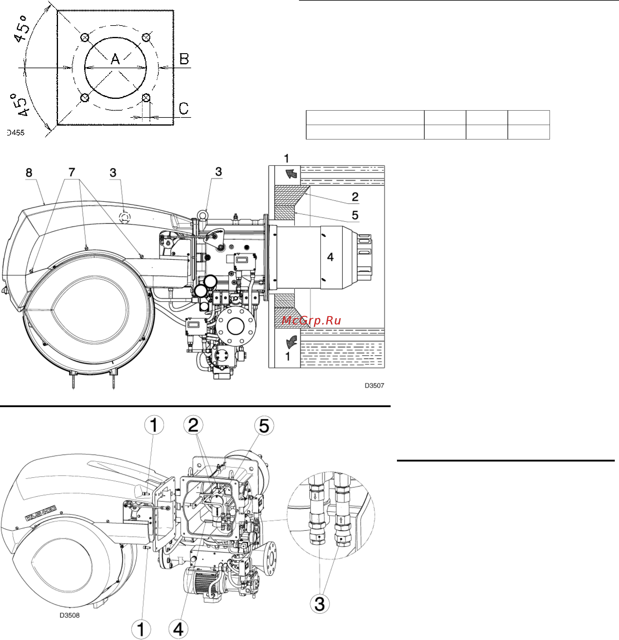Riello RLS 300/E MX [8/41] Монтаж