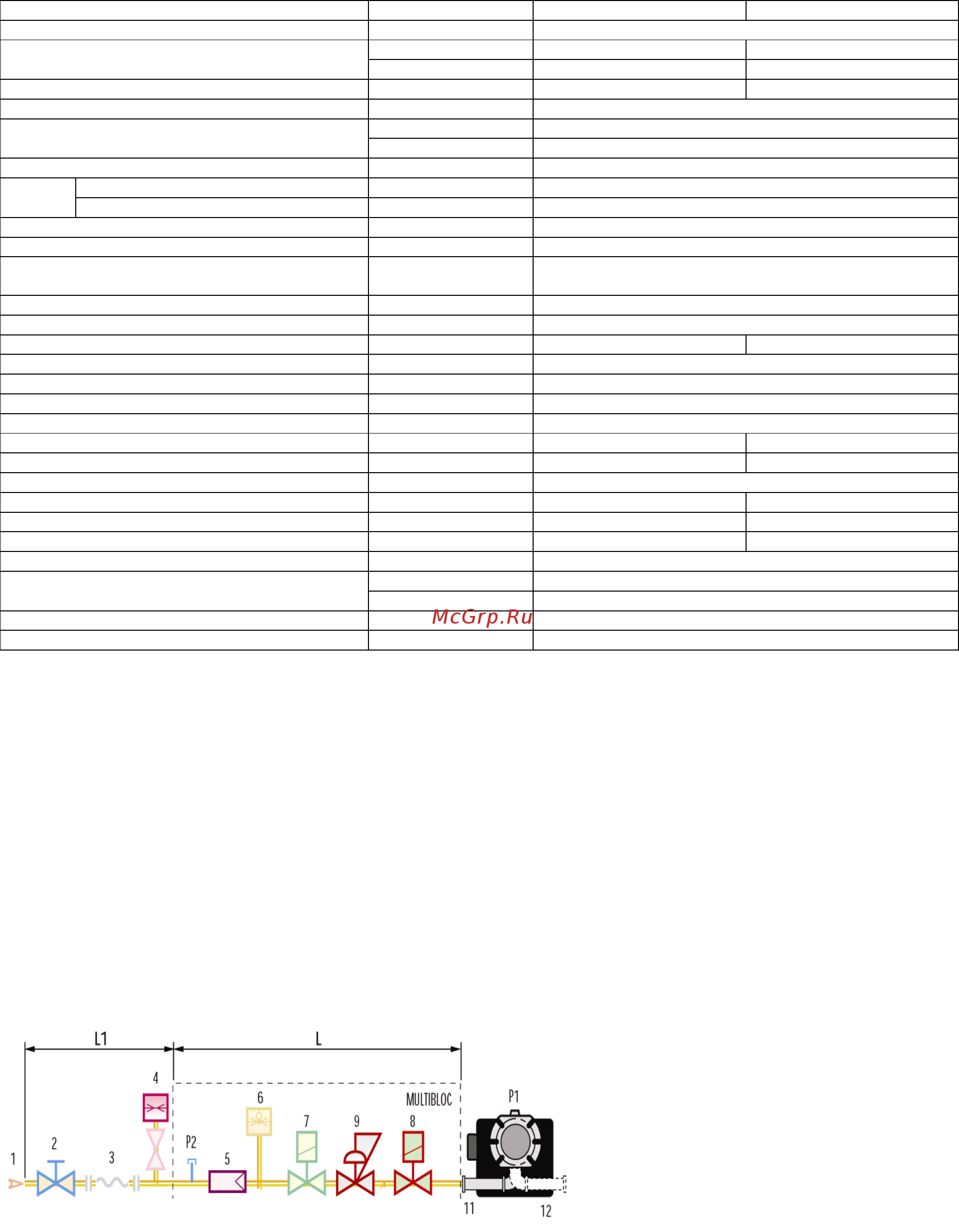 Riello 40 D8 TL [2/8] Технические характеристики