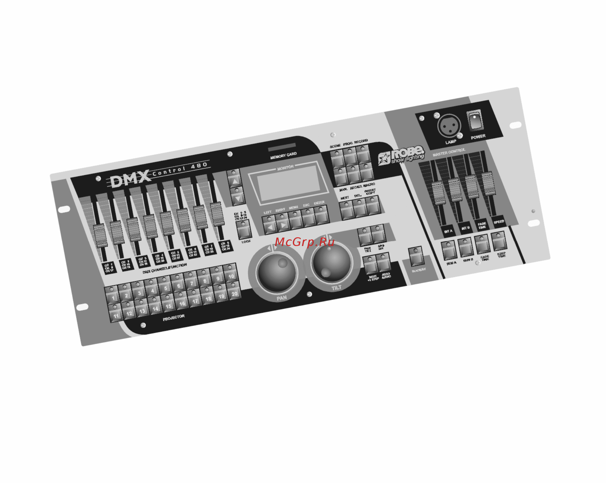 Robe DMX Control 480 Руководство пользователя онлайн