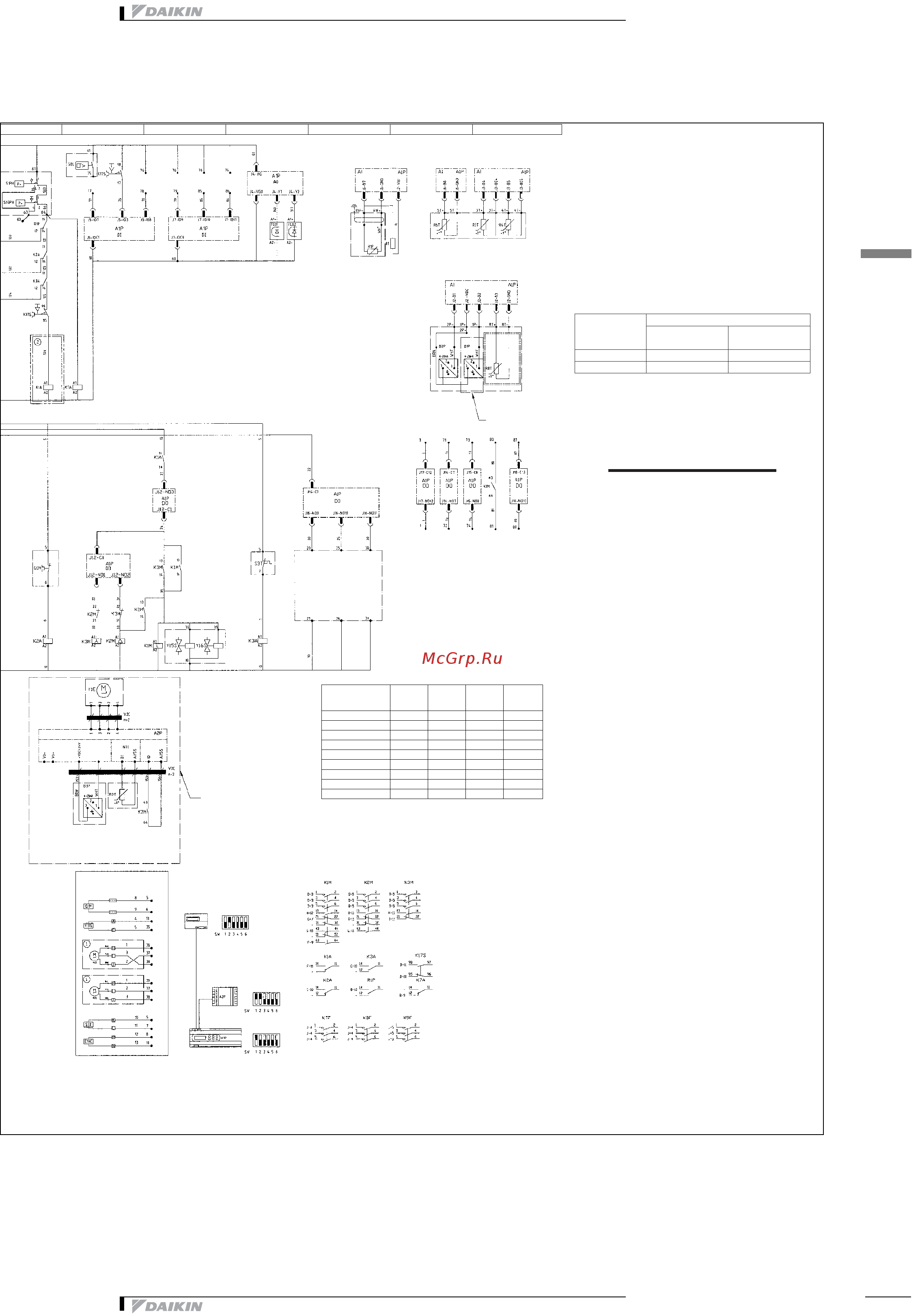 Daikin EWLD500MBY [27/35] Монтажная схема