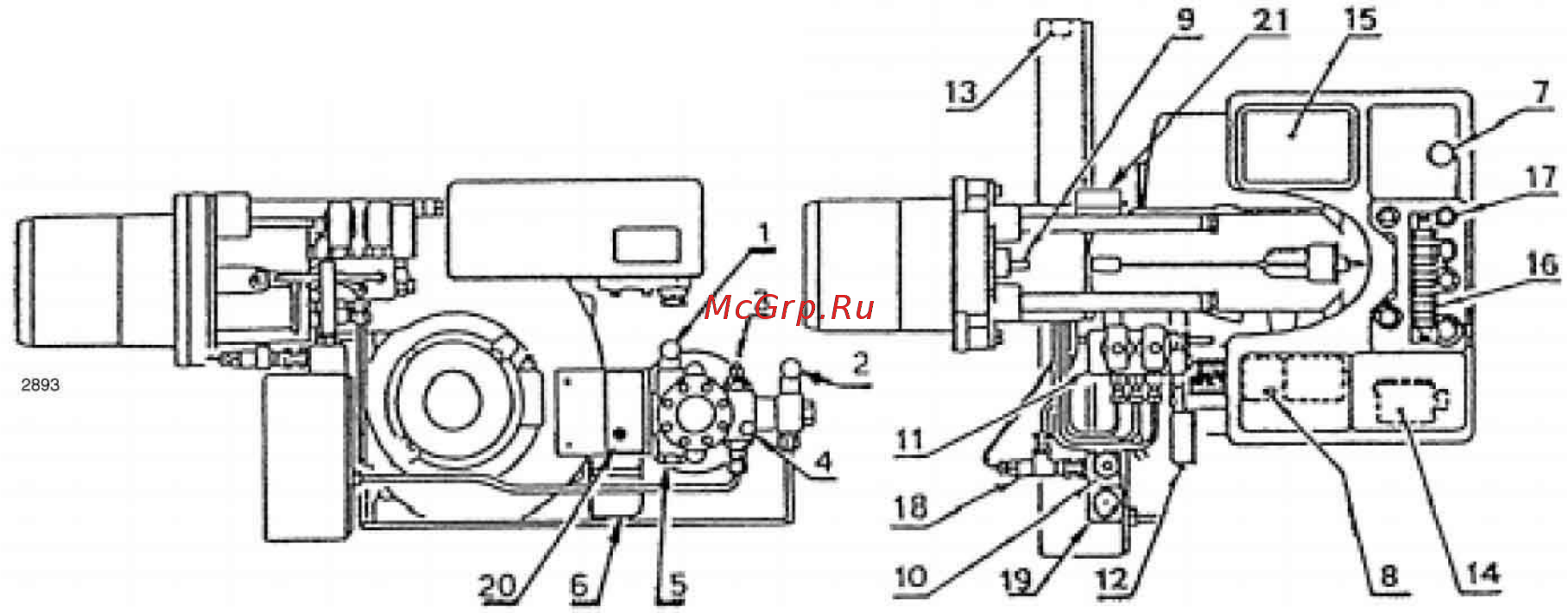 Riello PRESS 45 N/ECO t.l. [2/11] Описание горелки