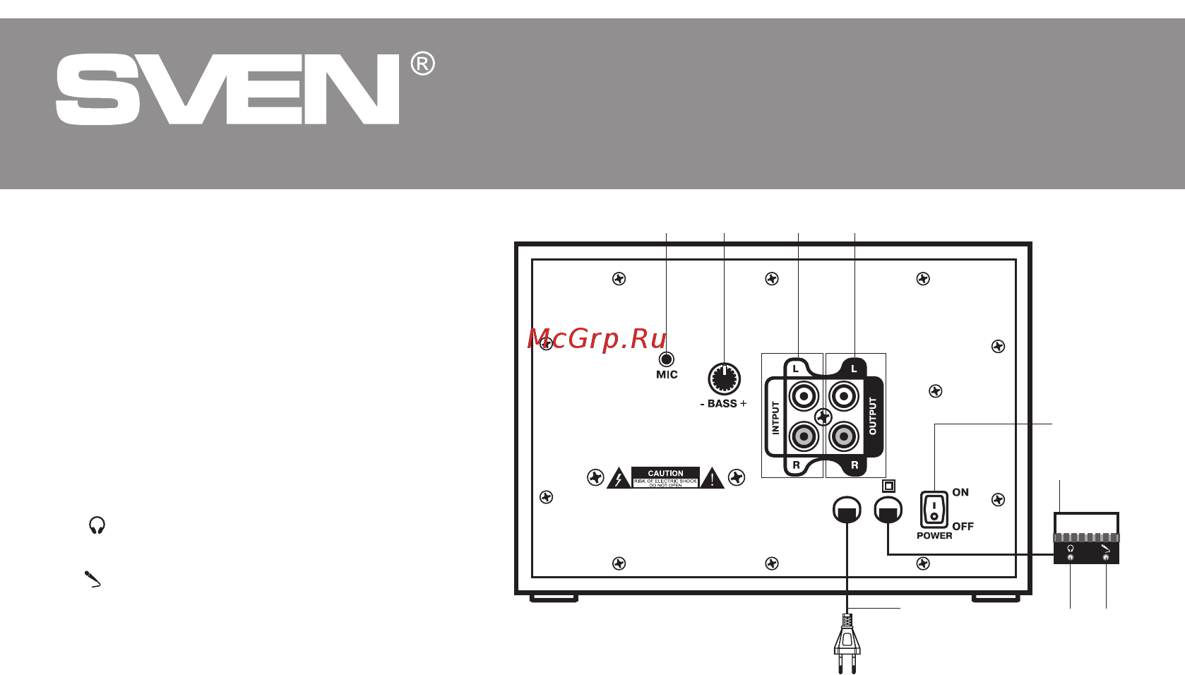 Sven MS-1095 [10/20] Комп ютерна акустична система