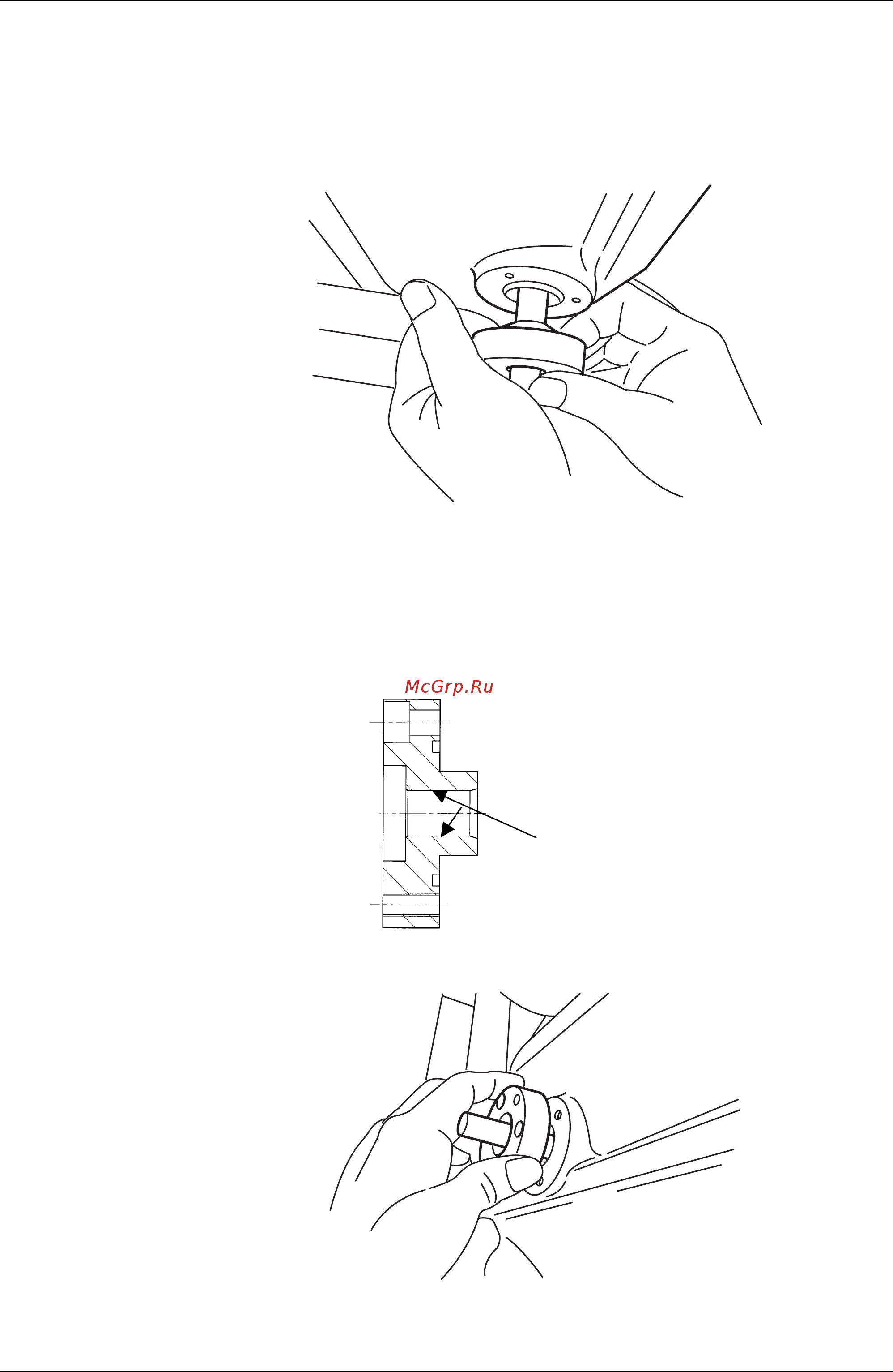Daikin ZHC3LTG [28/58] Replacement of o ring of drive shaft bushing continuous capacity control unit