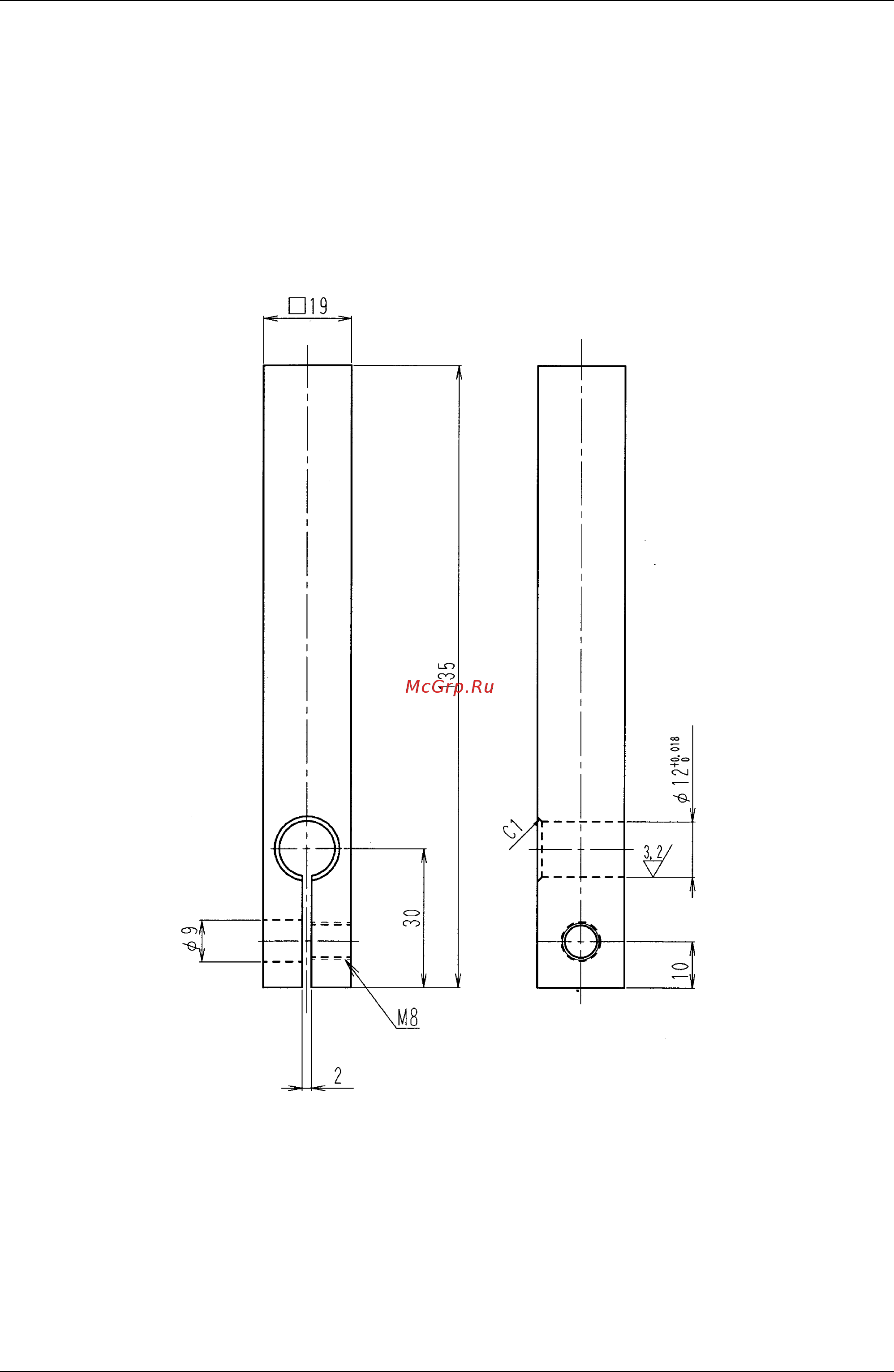 Daikin ZH5LMGU [54/58] Jig 6 lever for continuous capacity control unit material ss400